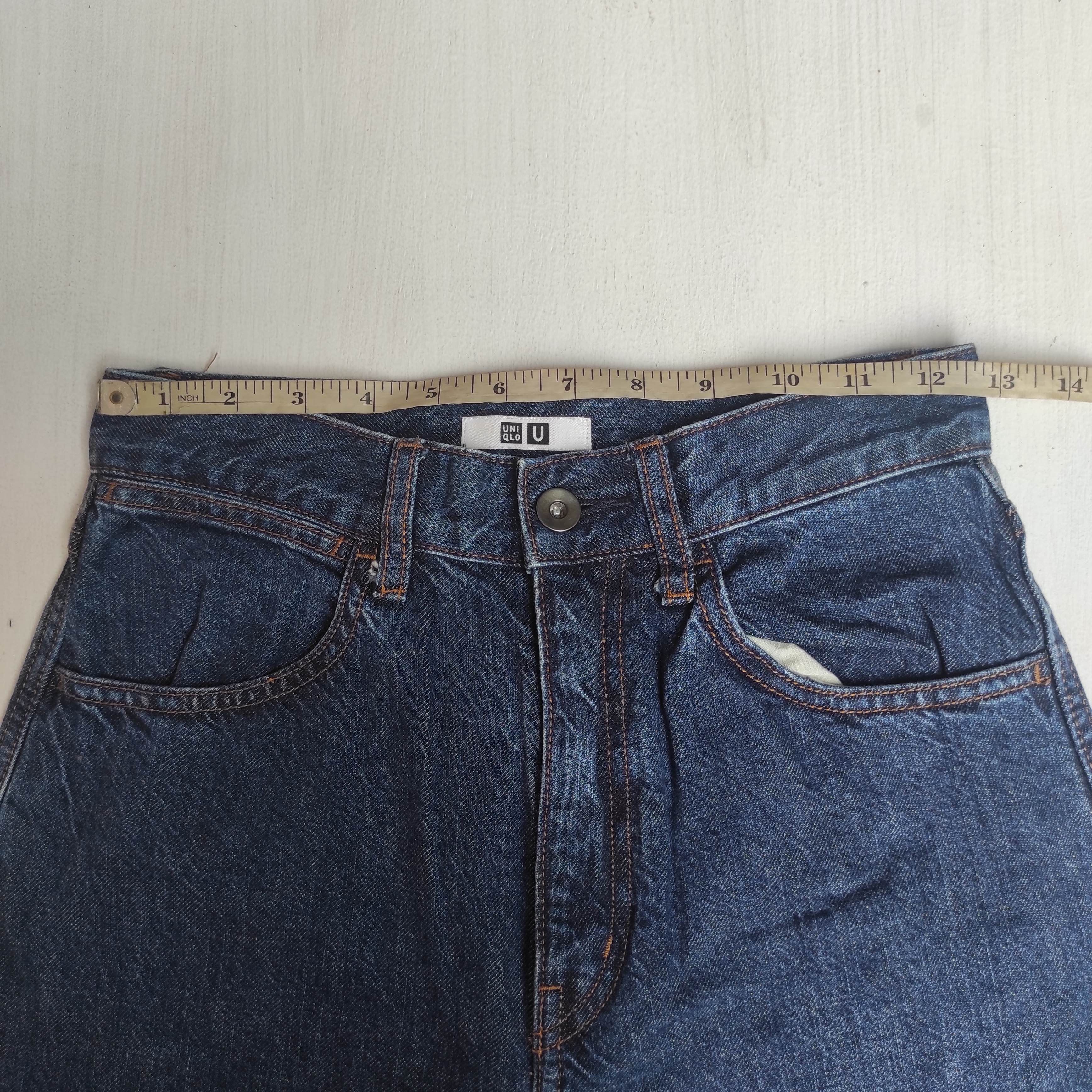 Christophe Lemaire × Lemaire × Uniqlo Lemaire x Uniqlo U Baggy Denim Jeans Size 25" / US 0 / IT 36 - 13 Thumbnail