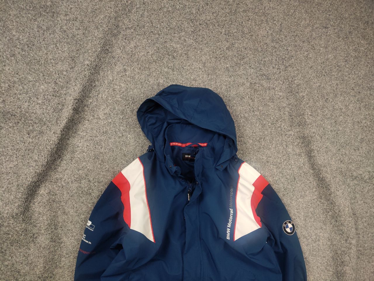 BMW BMW Motorrad Motorsport Racing Logo Hooded Jacket Team Track Size US S / EU 44-46 / 1 - 1 Thumbnail