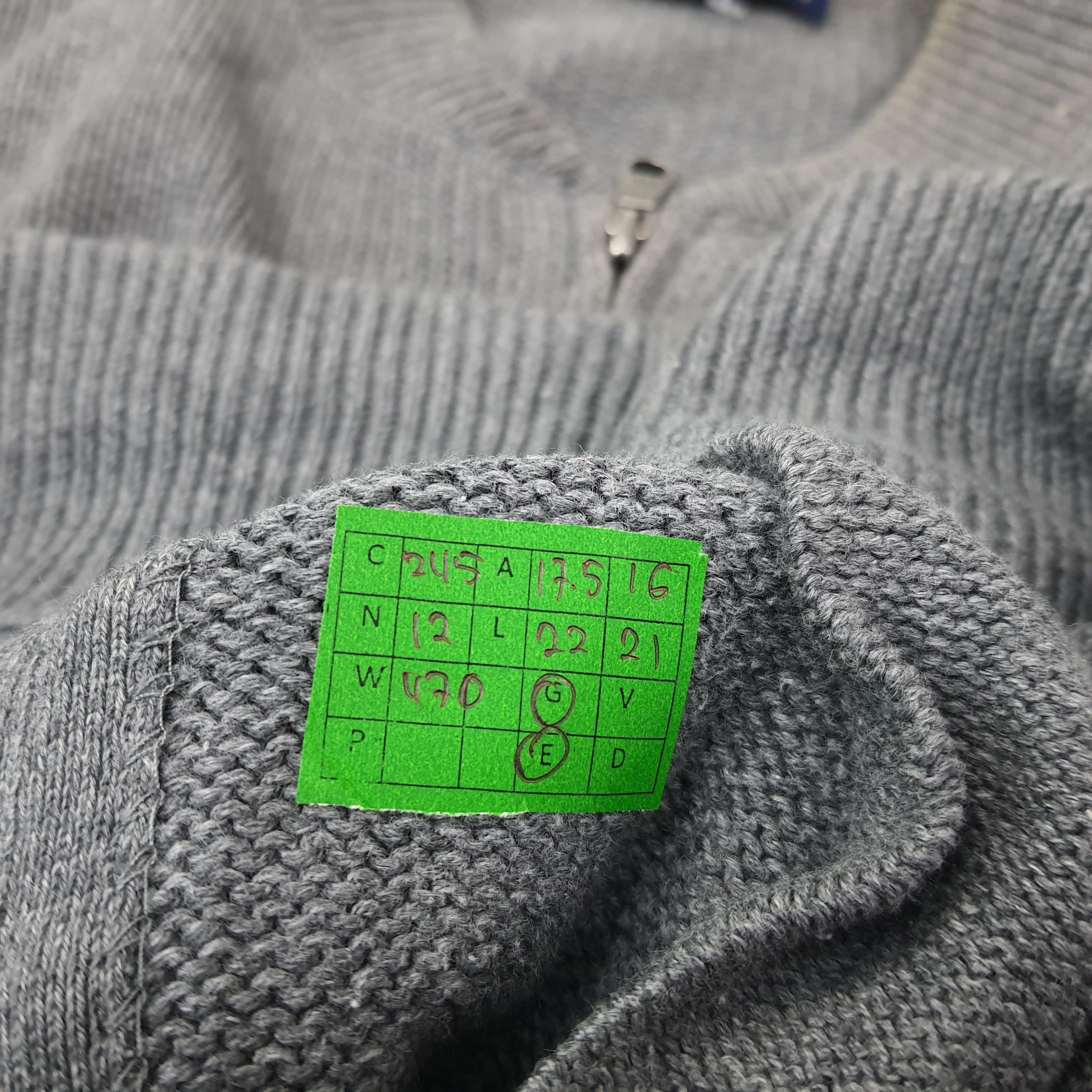Polo Ralph Lauren Vintage POLO Ralph Lauren Zipper Knitted Sweatshirt C245N12 Size US XS / EU 42 / 0 - 9 Thumbnail