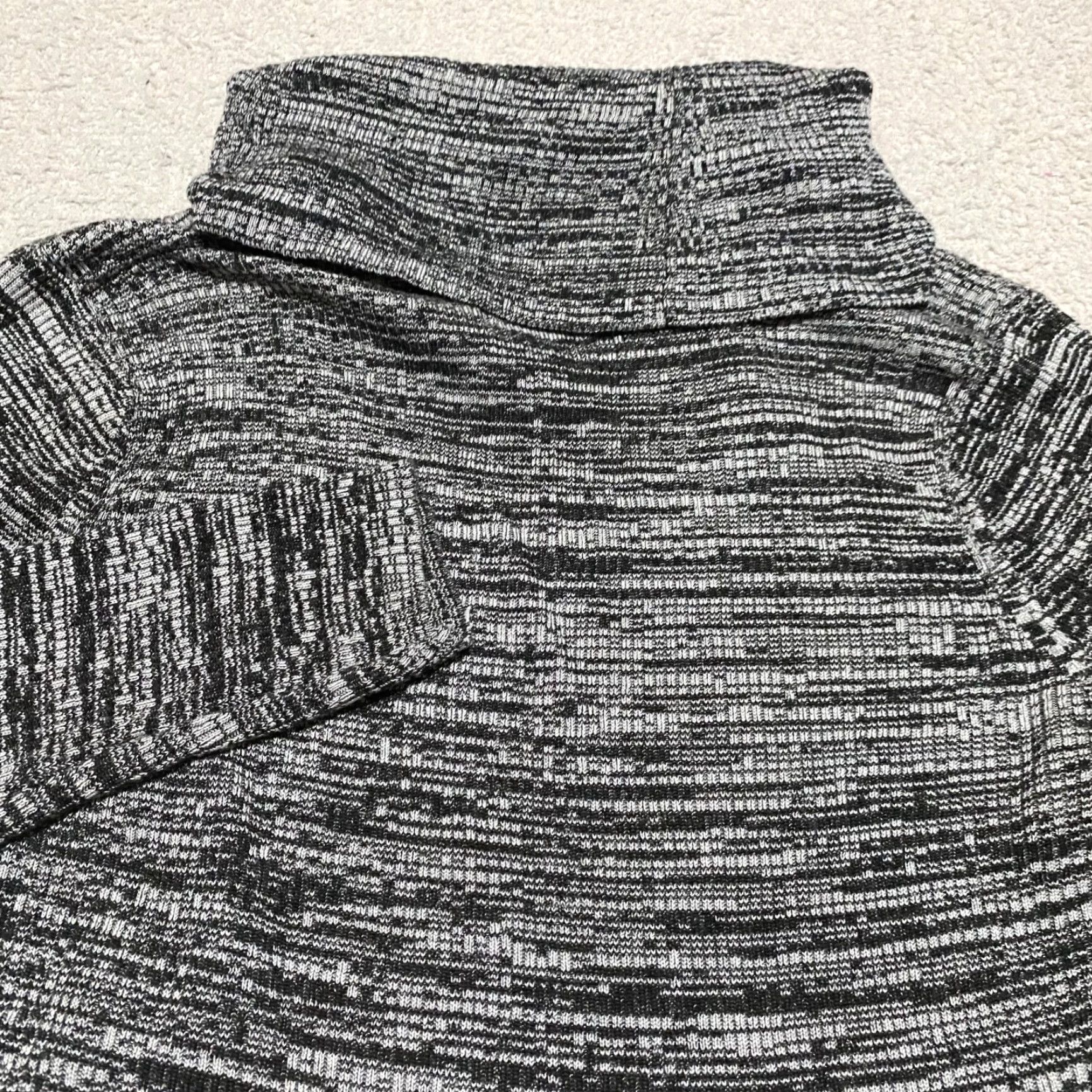 Calvin Klein Calvin Klein Women’s Knit Cowl Neck Dress Heather Gray Large Knee Length Solid Pattern Dress Size L / US 10 / IT 46 - 5 Thumbnail