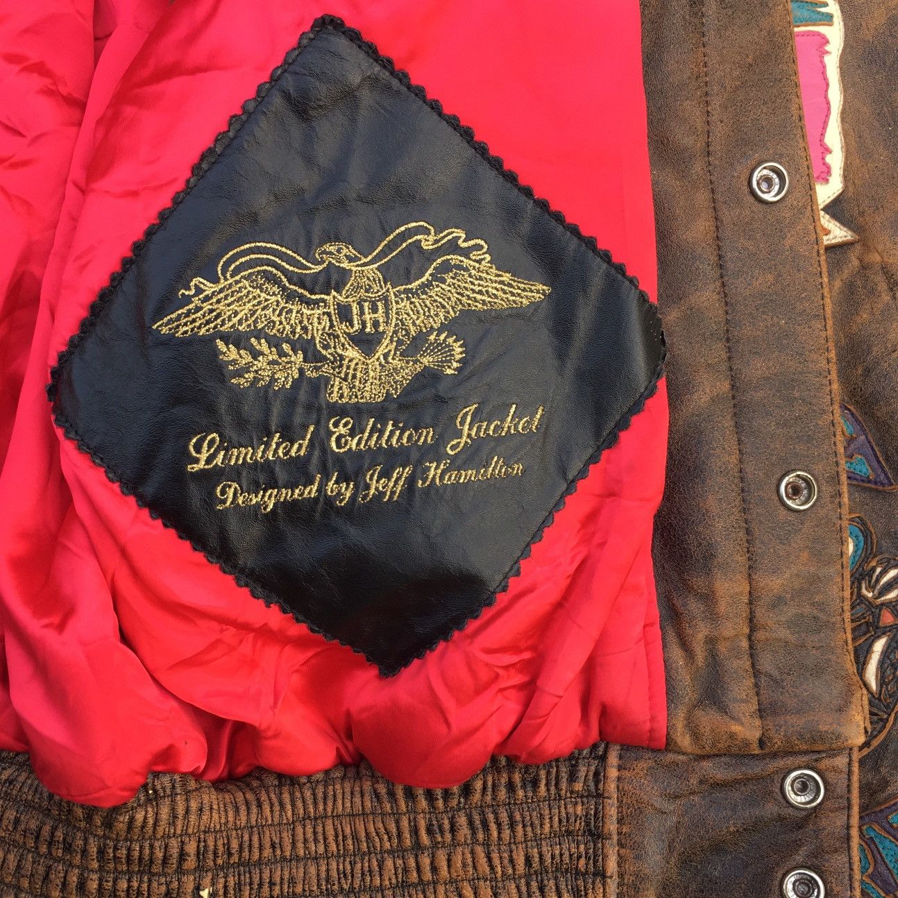 Jeff Hamilton Jeff Hamilton Vintage Leather Jacket Size US L / EU 52-54 / 3 - 11 Thumbnail