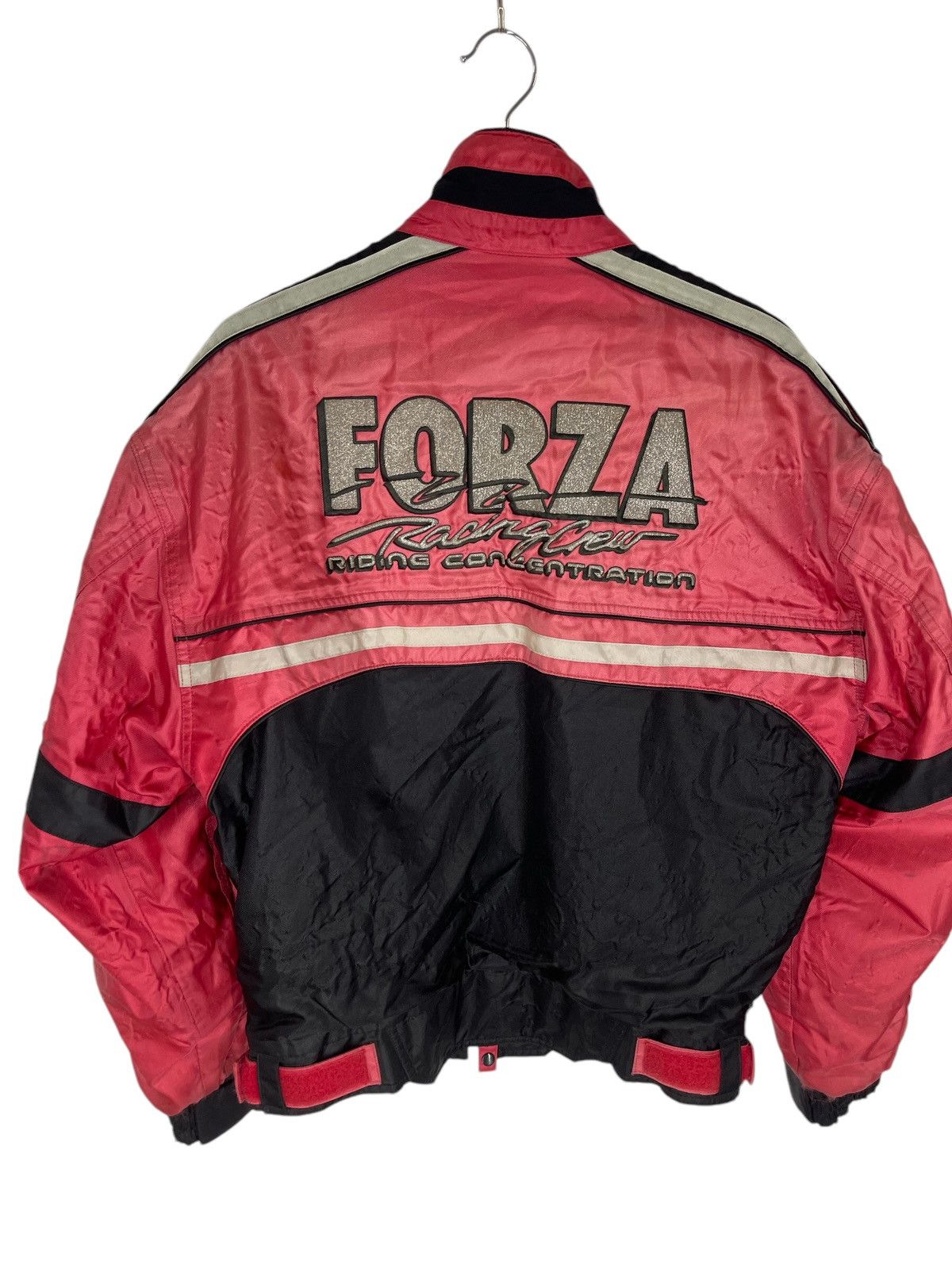 Vintage VINTAGE FORZA RACING CREW BIKER JACKET Size US L / EU 52-54 / 3 - 1 Thumbnail