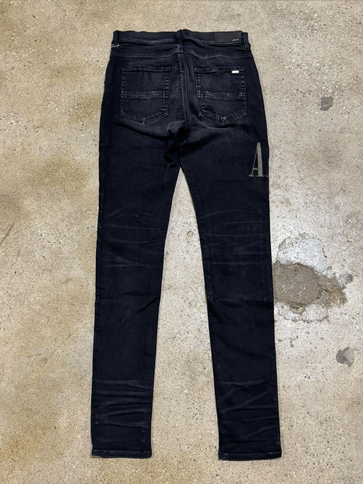 Amiri Amiri Core Logo Black Jeans NEW 1300$ Size US 28 / EU 44 - 2 Thumbnail