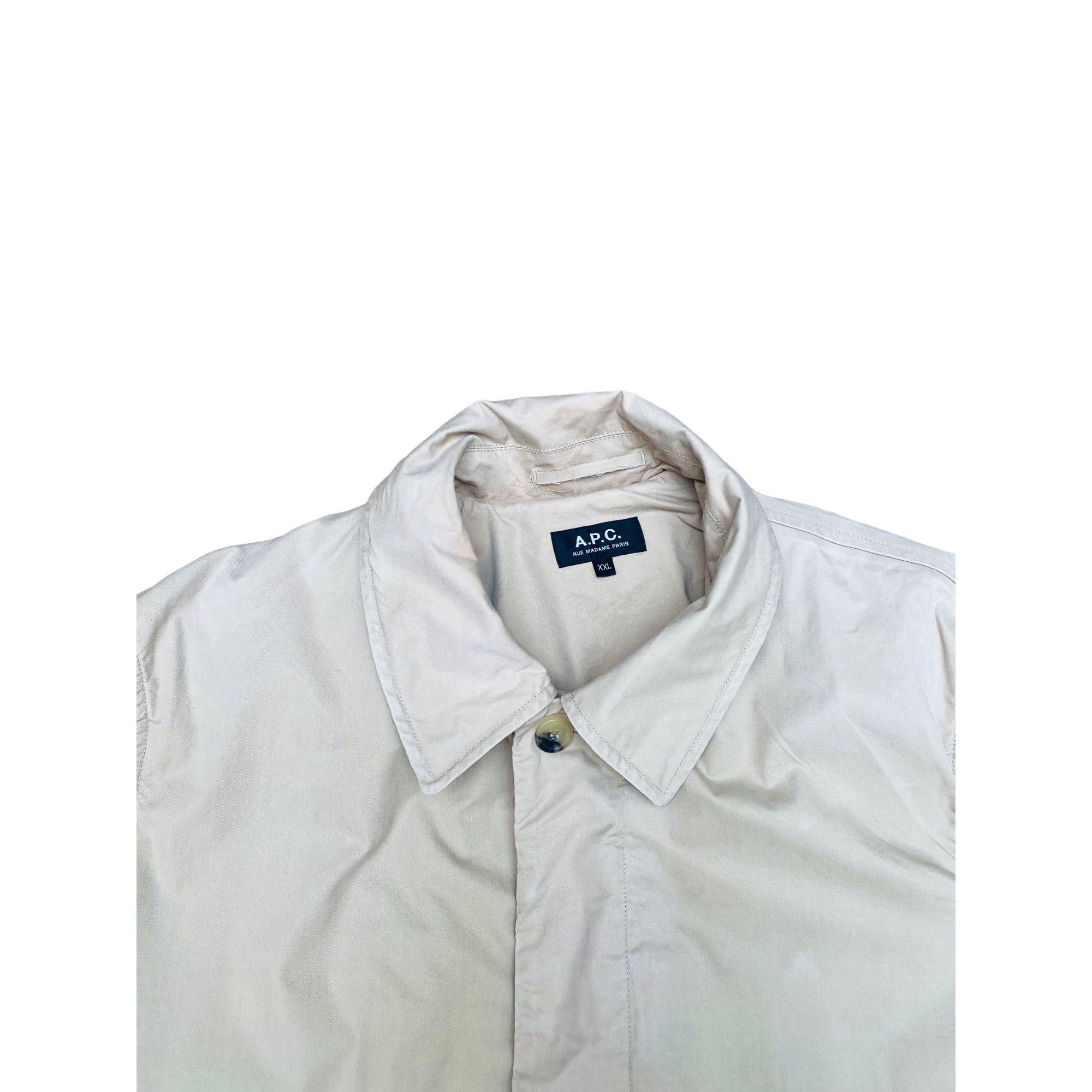A.P.C. A.P.C. Beige Coat Size XXL fits L to XL APC Size US XXL / EU 58 / 5 - 3 Thumbnail