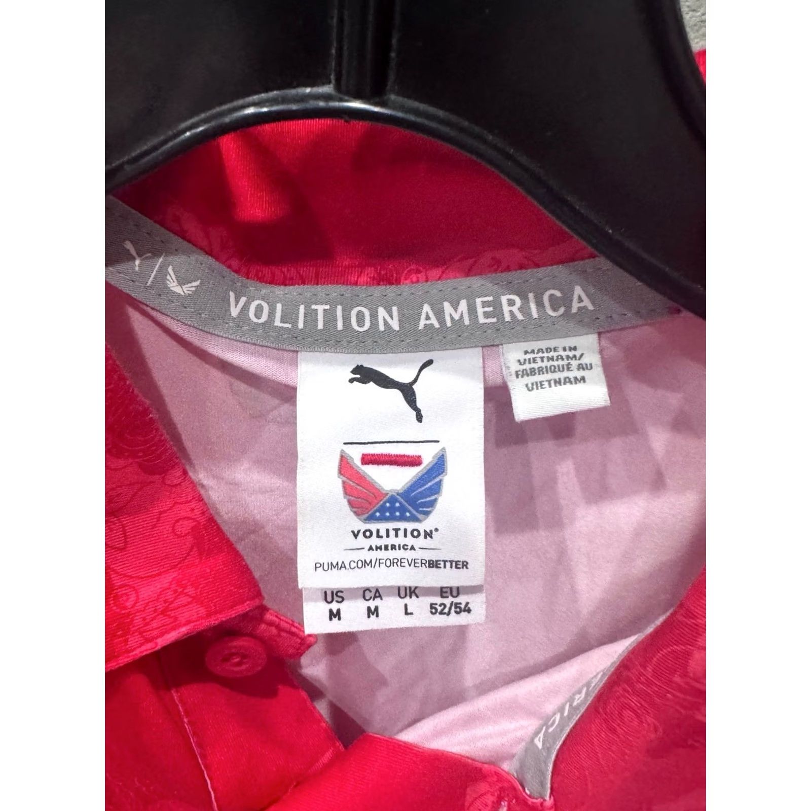 Puma Puma Volition America Reddish Paisley Golf POLO SHIRT Medium M Mens Size US M / EU 48-50 / 2 - 3 Thumbnail