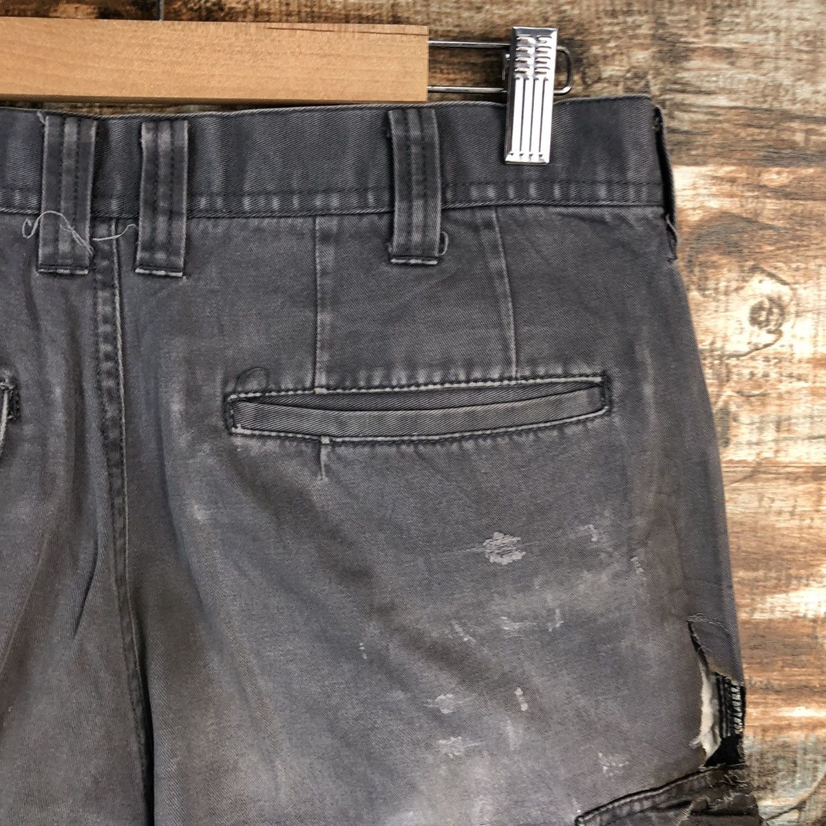 Japanese Brand DL Japanese Brand Grey Cargo Multipocket Pants #C119 Size US 32 / EU 48 - 19 Thumbnail