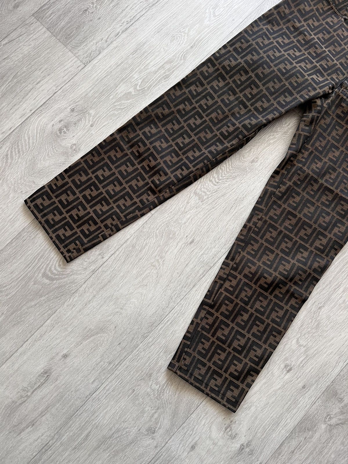 Fendi Vintage Fendi Zucca Monogram Pants 90s Size 29" - 3 Thumbnail