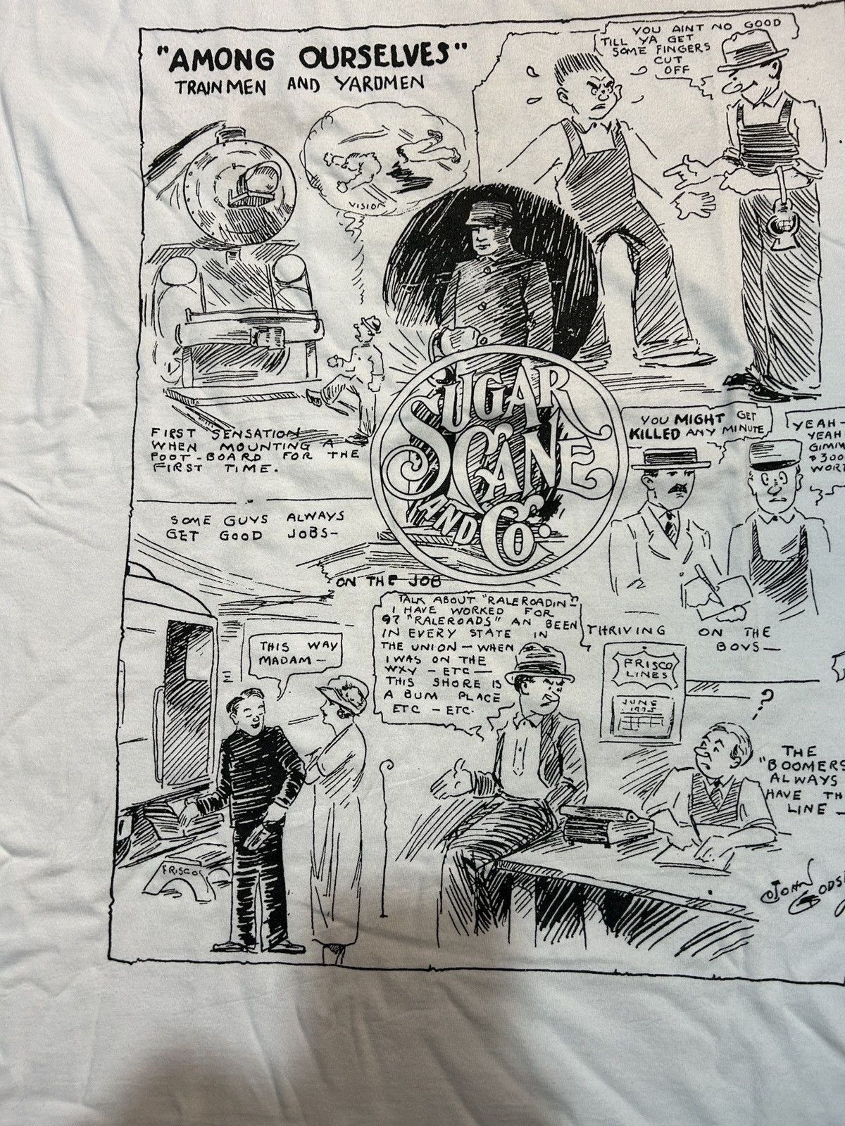 Sugar Cane SUGAR CANE SC79349 Among Ourselves 1920 Cartoon Size US XL / EU 56 / 4 - 2 Thumbnail