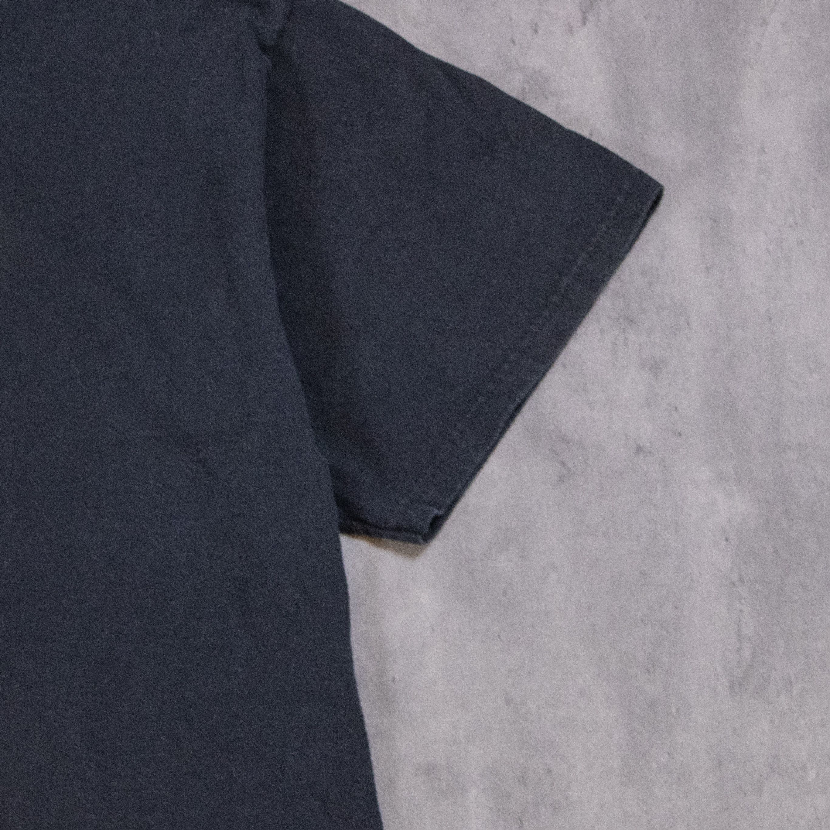 Fruit Of The Loom × Vintage Y2K 2000's Al Capone The Ultimate Steak Out Black T-Shirt Size US L / EU 52-54 / 3 - 5 Thumbnail
