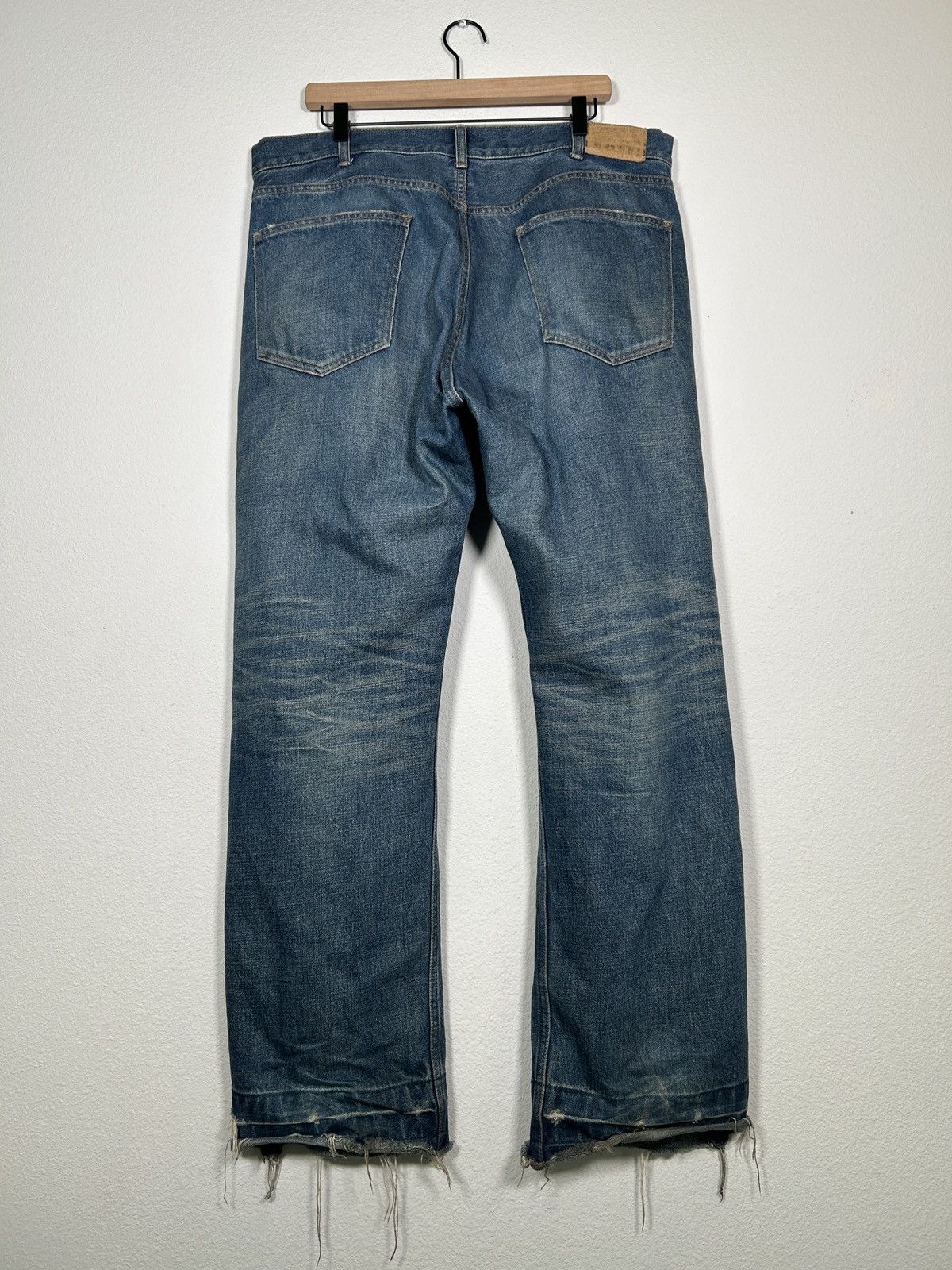 Celine M_RE_19 HEDI SLIMANE baggy, distressed denim Size US 38 / EU 54 - 4 Thumbnail