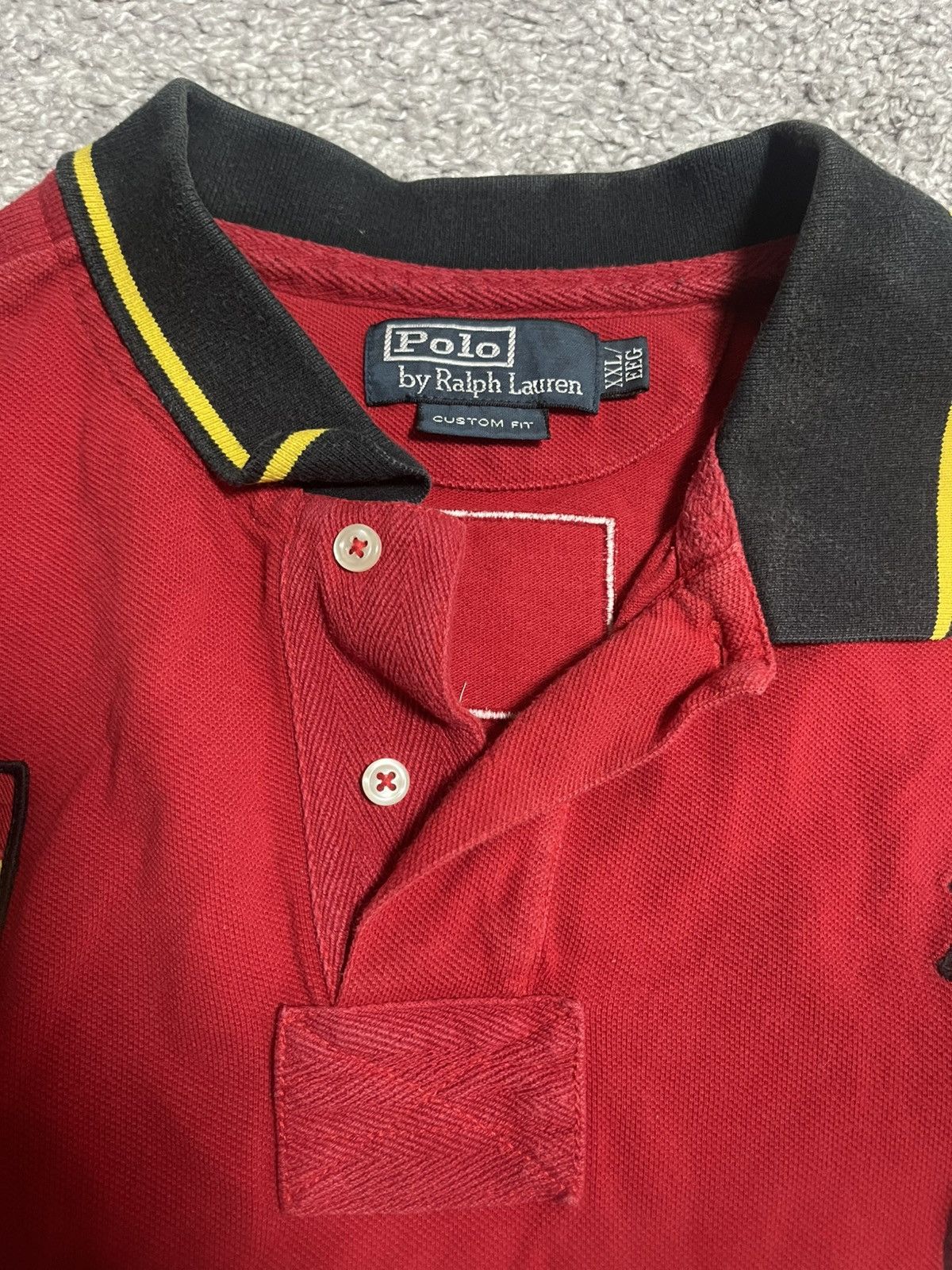 Polo Ralph Lauren × Vintage POLO RALPH LAUREN VINTAGE SPAIN RUGBY #10 BIG LOGO SIZE XL Size US XL / EU 56 / 4 - 14 Thumbnail