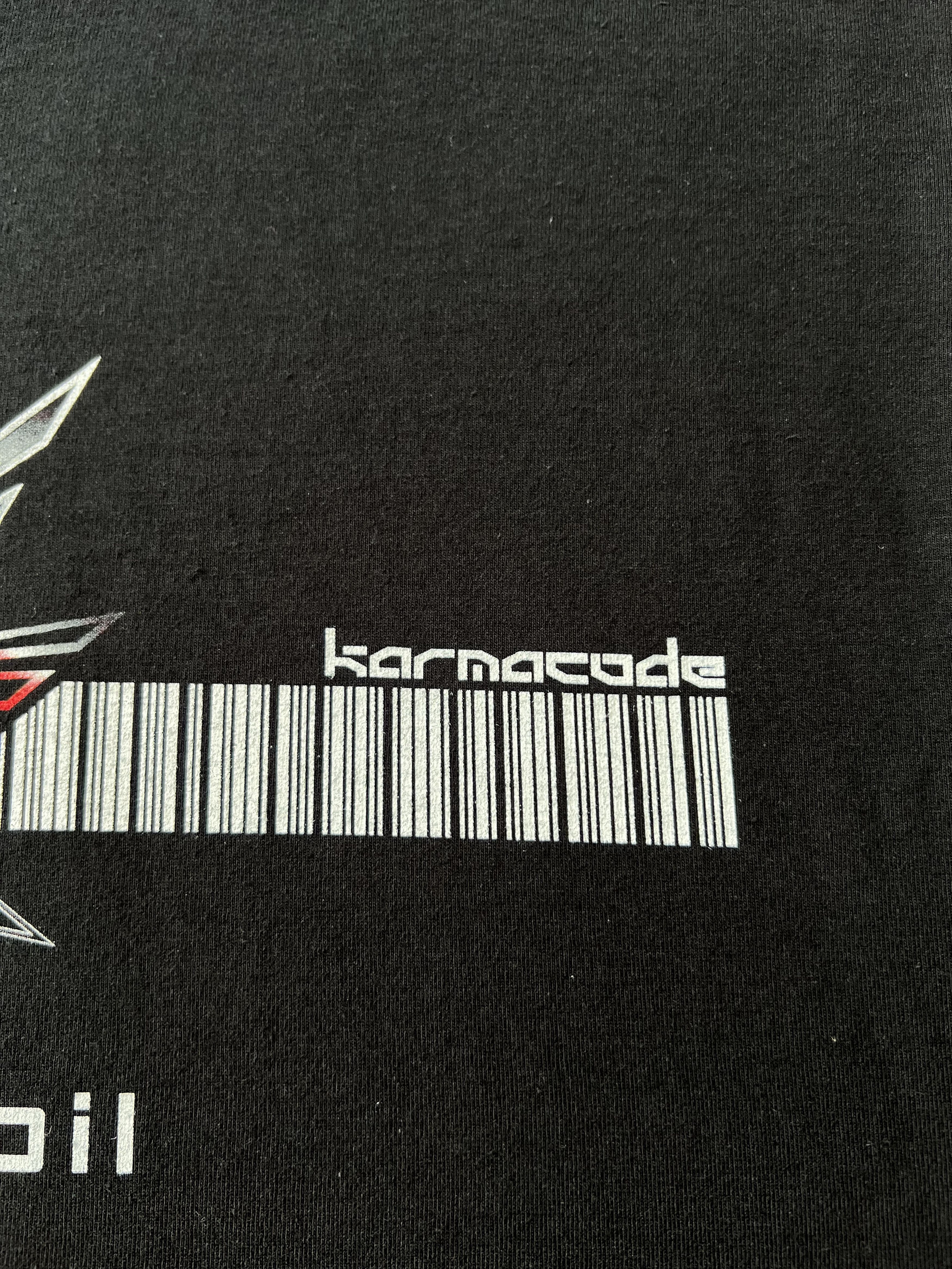 Band Tees Vintage 2000s Lacuna Coil Karmacode Metal Band Black T-shirt Size US L / EU 52-54 / 3 - 5 Thumbnail