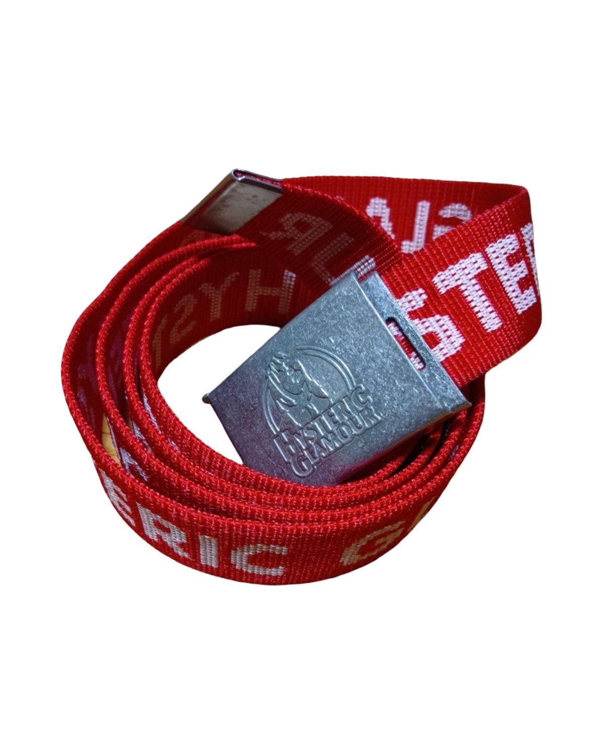 Hysteric Glamour Silver Plated Buckle Cotton Belt Size ONE SIZE - 1 Thumbnail