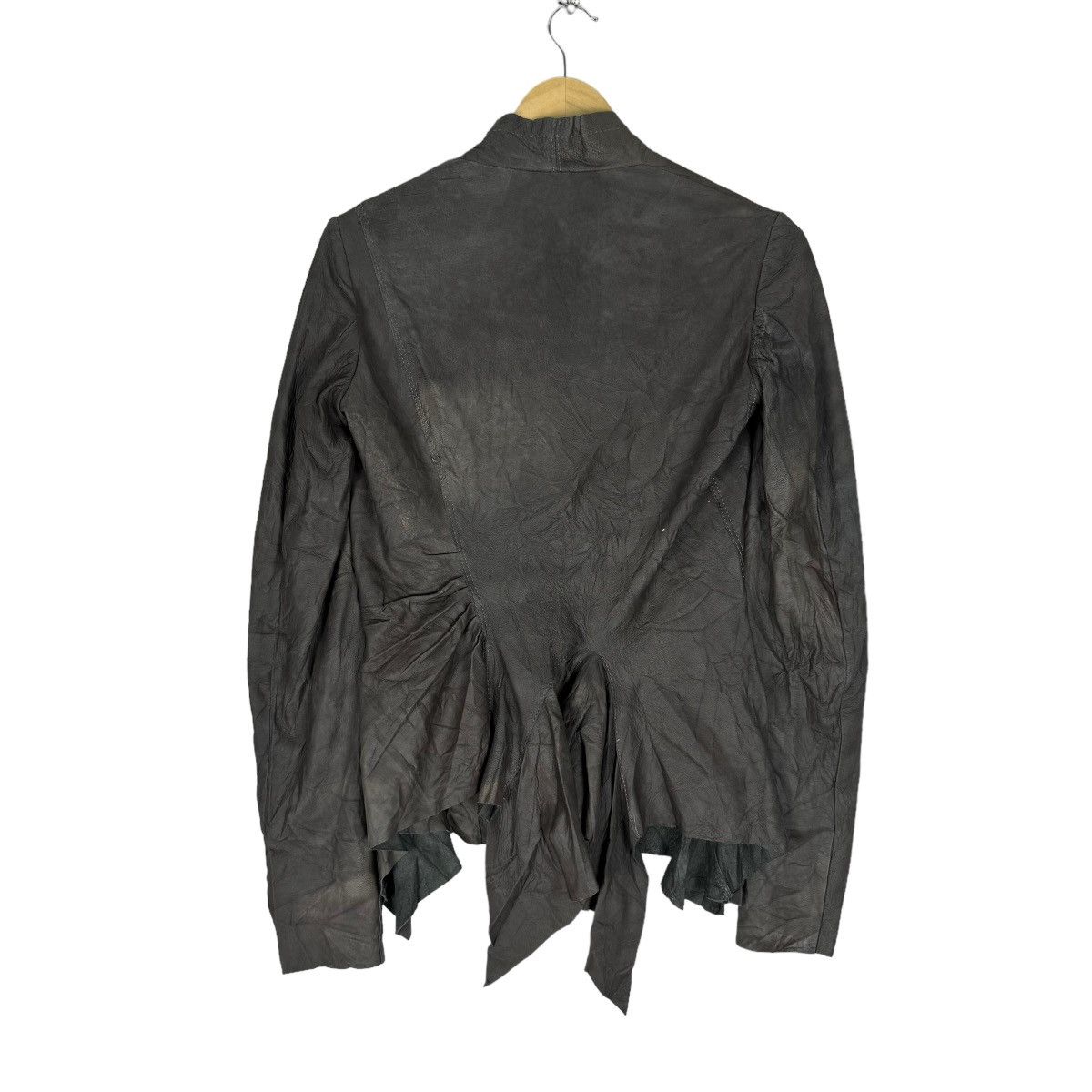 Rick Owens 🔥RICK OWENS DRKS CHAMOIS LEATHER JACKET Size S / US 4 / IT 40 - 5 Thumbnail