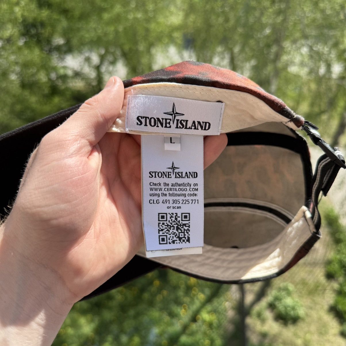 Stone Island Stone Island Vintage Tortoise Shell Ovd A/W14 Cap Size ONE SIZE - 10 Thumbnail