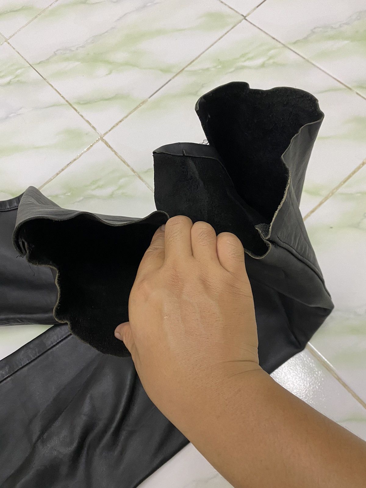 Schott Schott Leather Pants Size US 30 / EU 46 - 12 Thumbnail