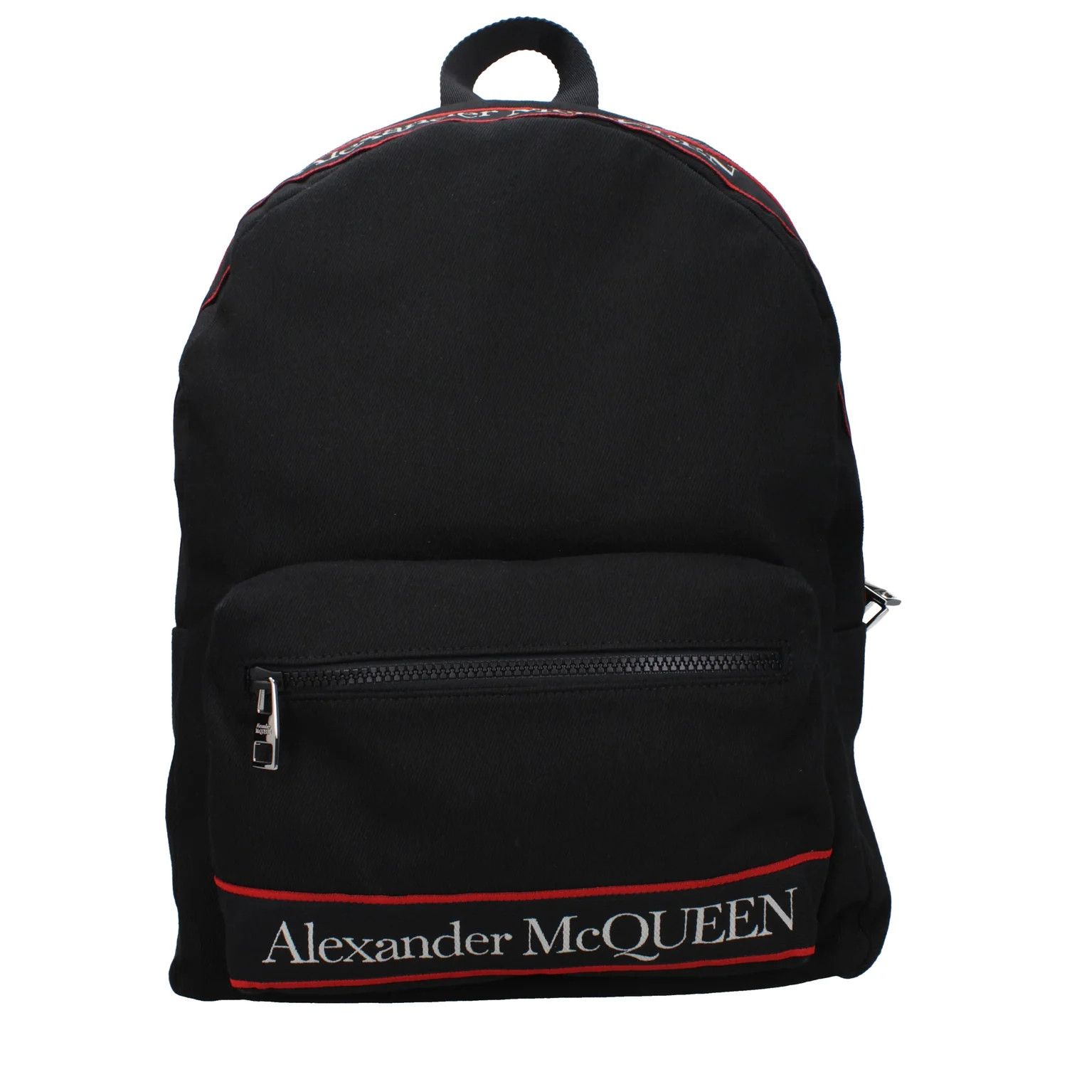 Alexander McQueen ob1o1e0225 Size: OS / Fabric Backpack in Black Size ONE SIZE - 1 Thumbnail