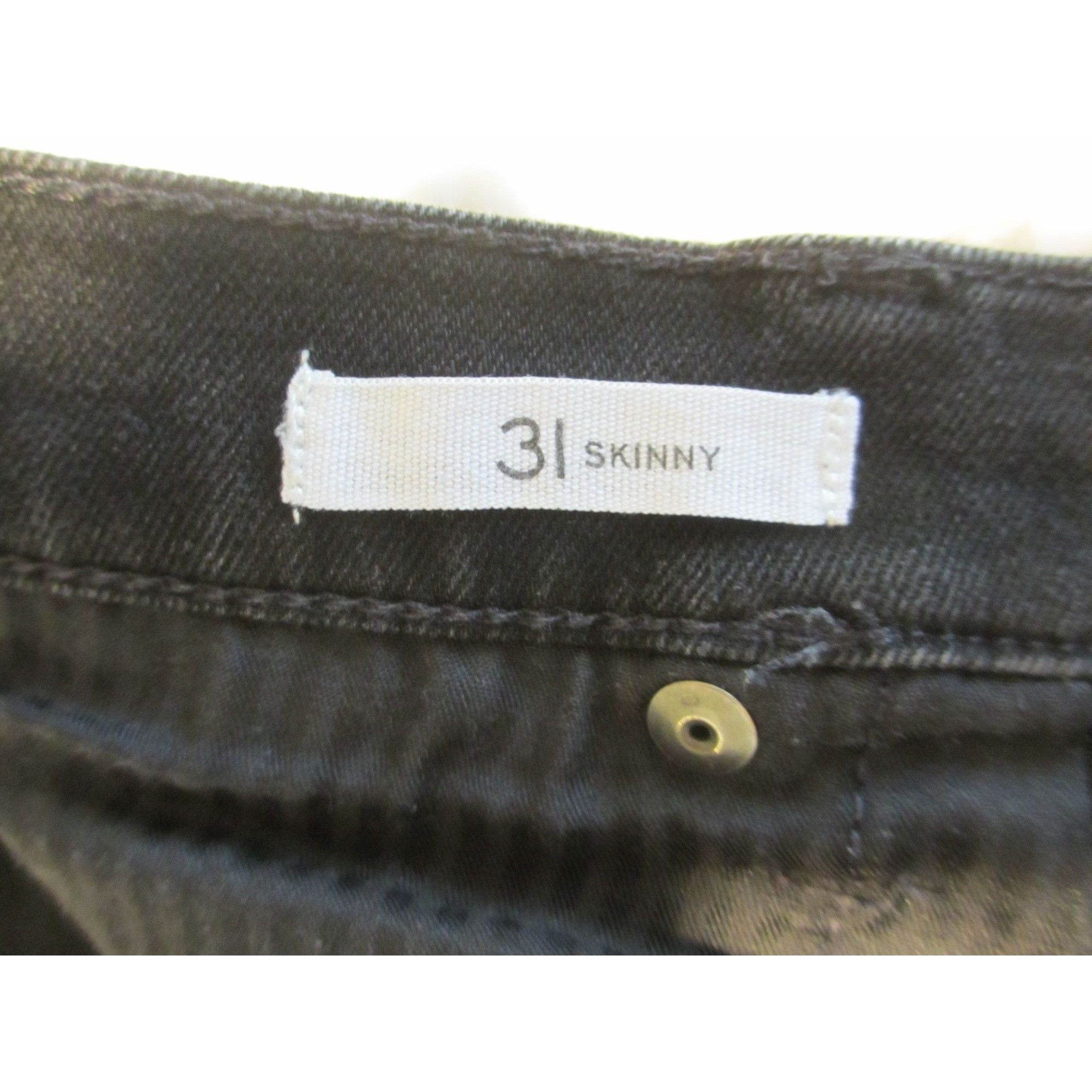 Banana Republic BANANA REPUBLIC PRECISION DENIM 31 SKINNY BLUE JEANS Size 31" - 7 Thumbnail