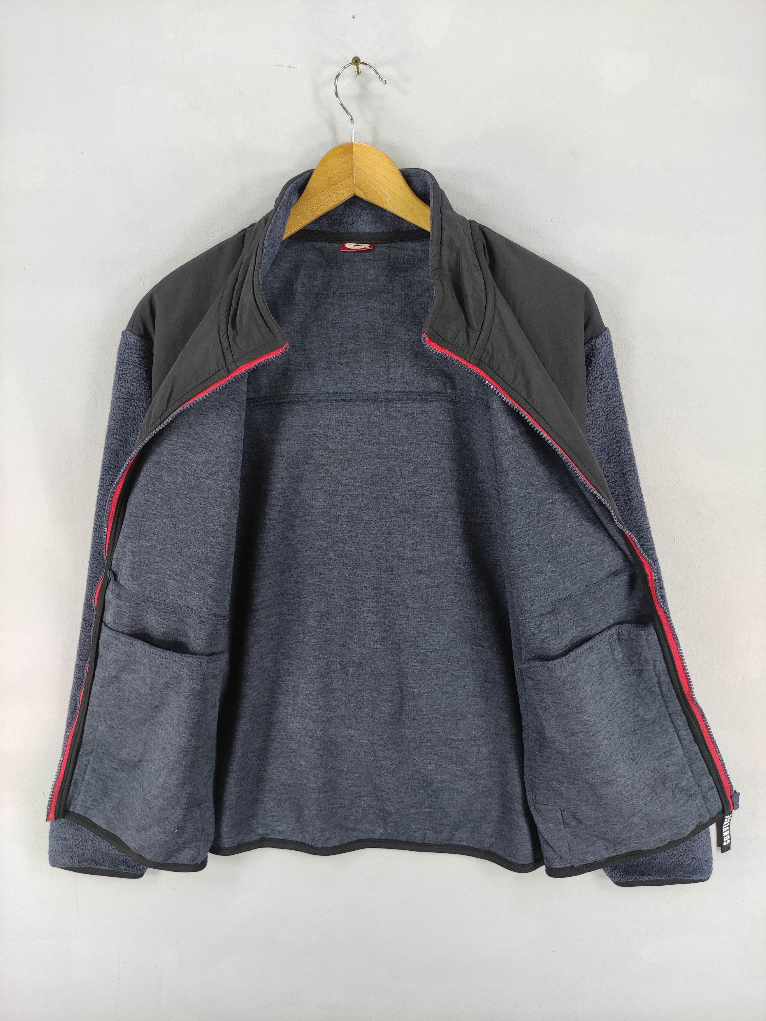 Converse Vintage Converse Fleece Jacket Sweater Zipper Size US M / EU 48-50 / 2 - 4 Thumbnail