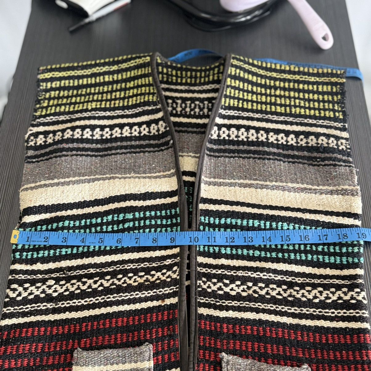Native 🔥 Vintage Peruvian People Blanket Buttonless Vest One Size Size US S / EU 44-46 / 1 - 6 Thumbnail
