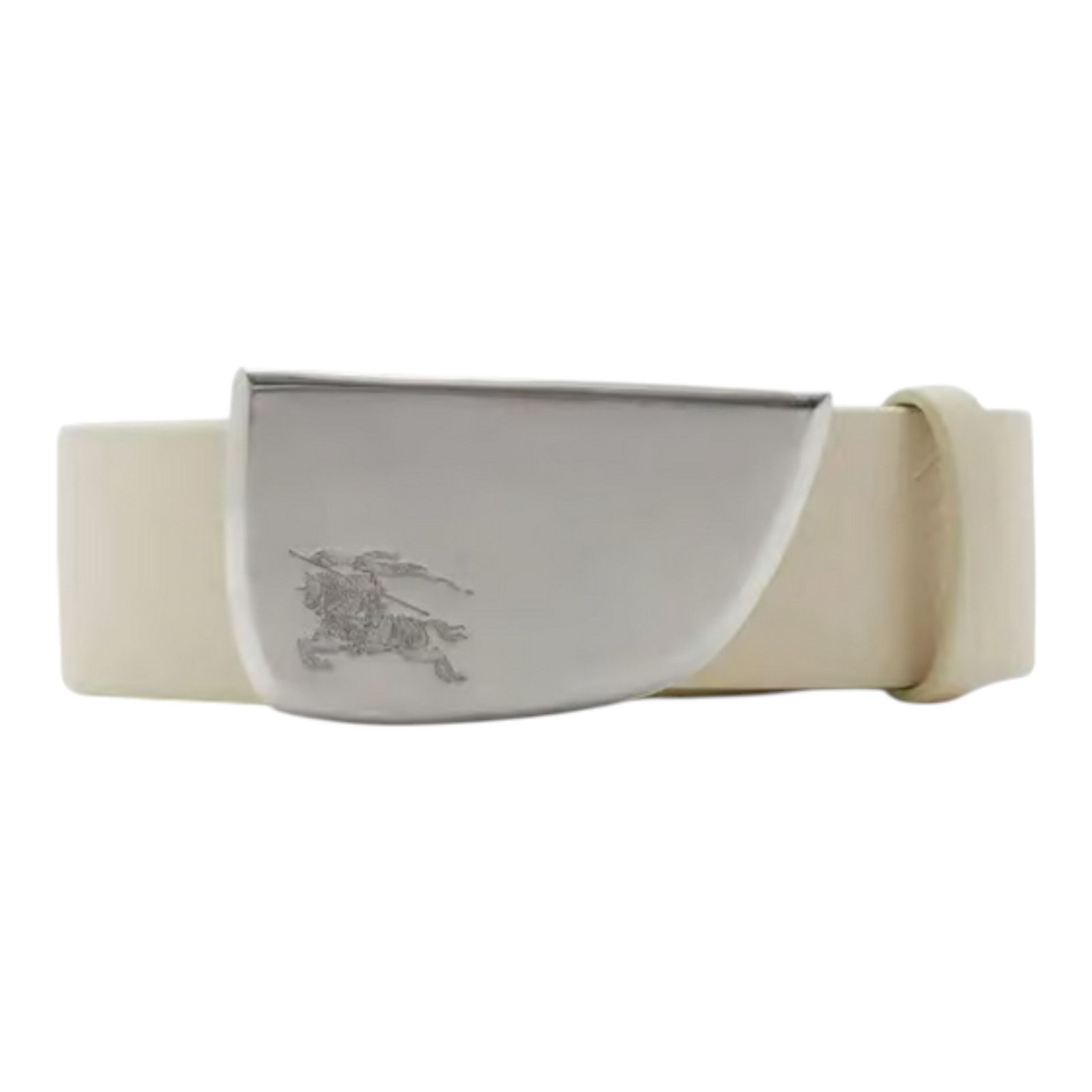 Burberry Belt Burberry Shield Buckle White size 80 Size 32 - 4 Thumbnail