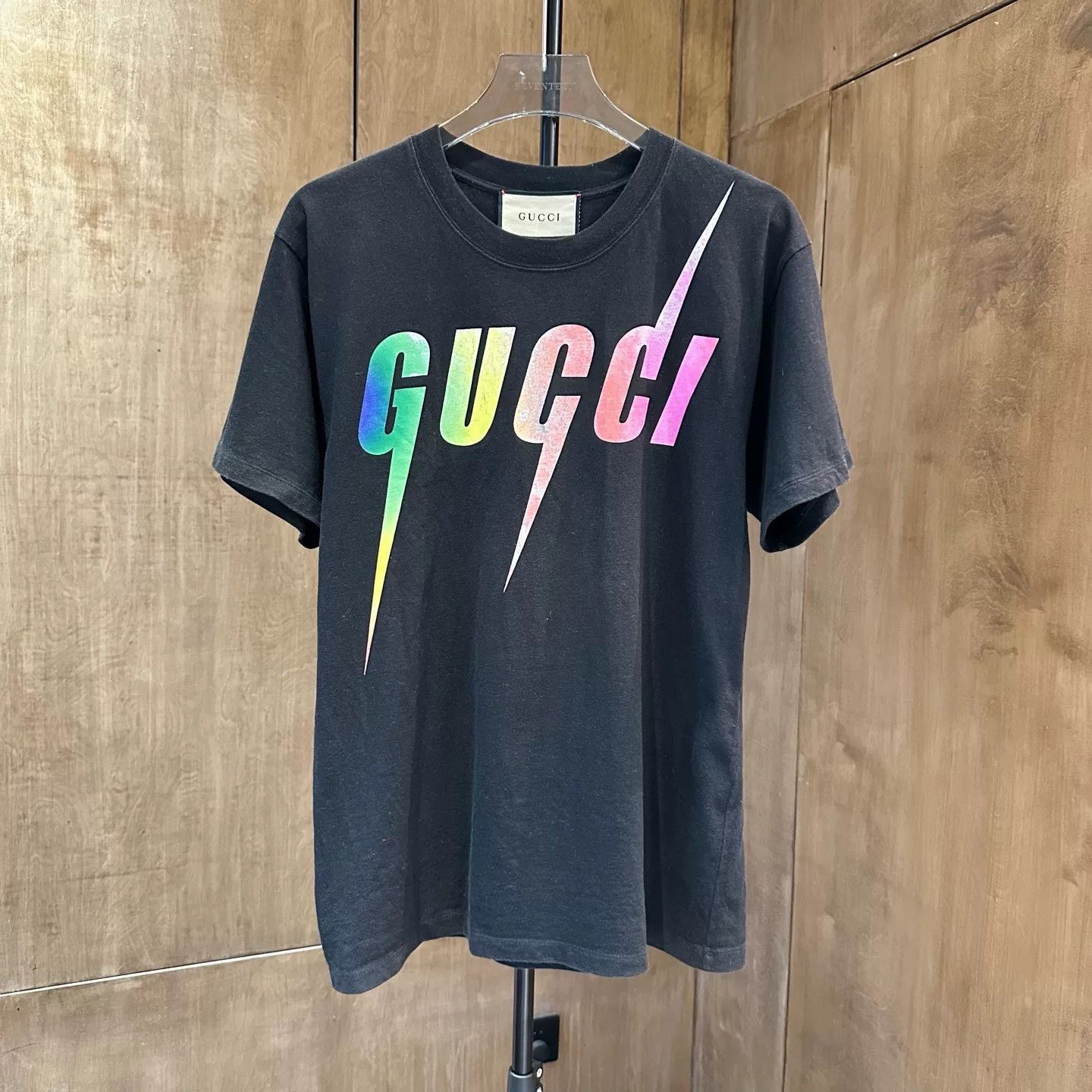 Gucci Gucci Retro Rainbow Multi T-Shirt XS Men Size US XS / EU 42 / 0 - 1 Thumbnail