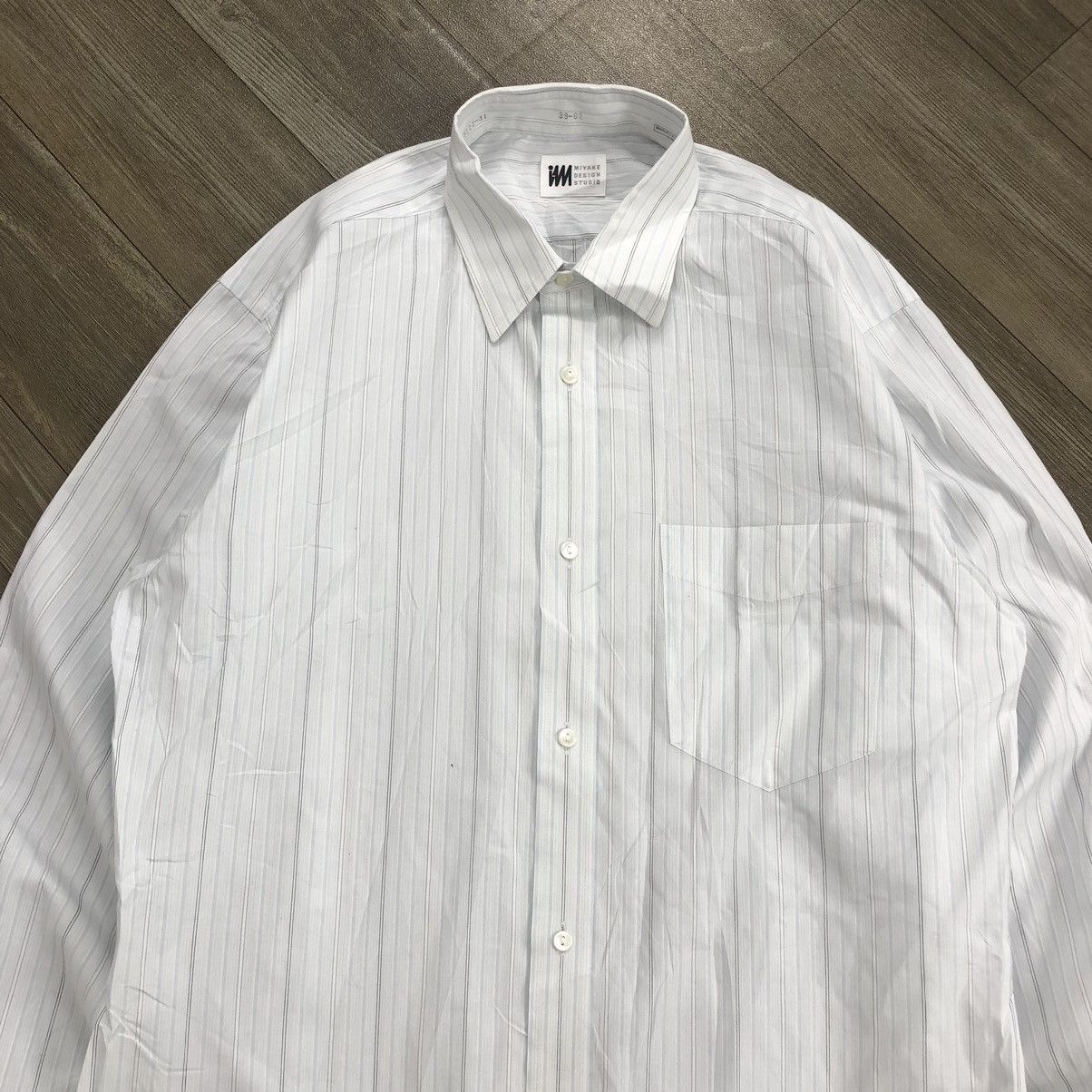 Issey Miyake × Japanese Brand Vintage Im Product Issey Miyake Design Studio Long Button Up Size US M / EU 48-50 / 2 - 2 Thumbnail