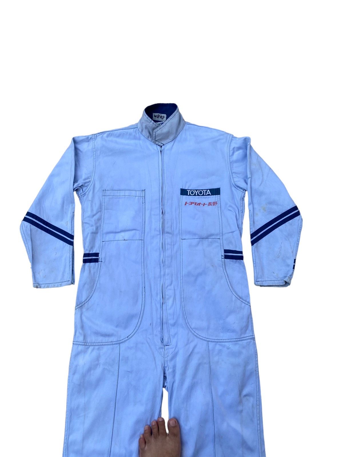 Vintage Vintage Distressed 70/80S Toyota Overall Jumpsuit Size US 34 / EU 50 - 3 Thumbnail