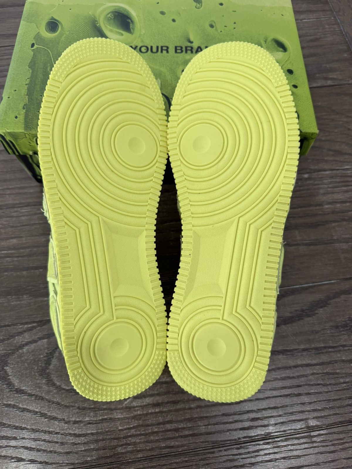 Designer 🖕🏻 FYB Fuck Your Brand FUCK OFF Slime AF1 CPFM Low Size 13 🖕🏻 Size US 13 / EU 46 - 9 Thumbnail