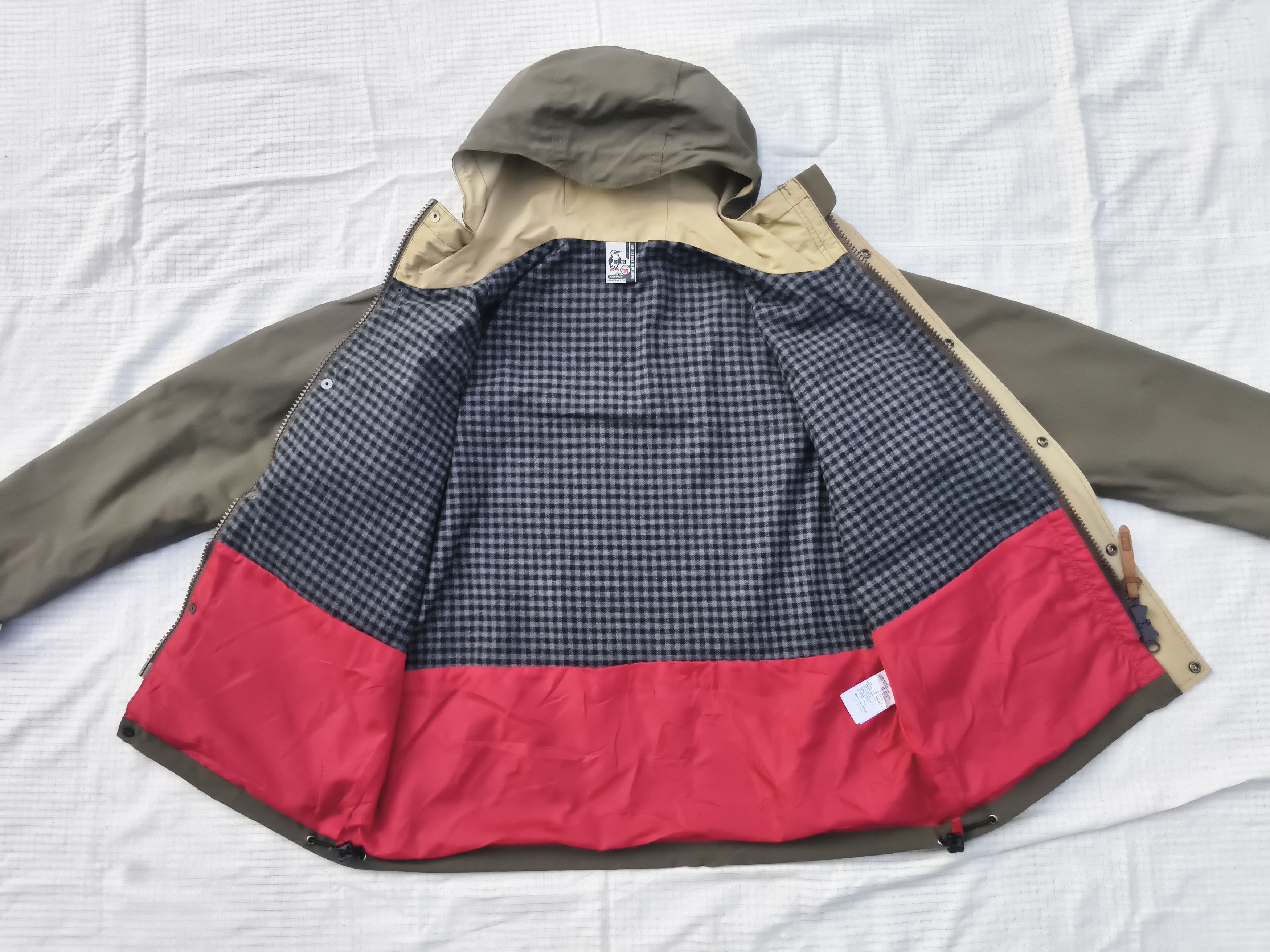 Chums (J943) Chums Women Green Camping 60/40 Parka Sz M Size M / US 6-8 / IT 42-44 - 15 Thumbnail