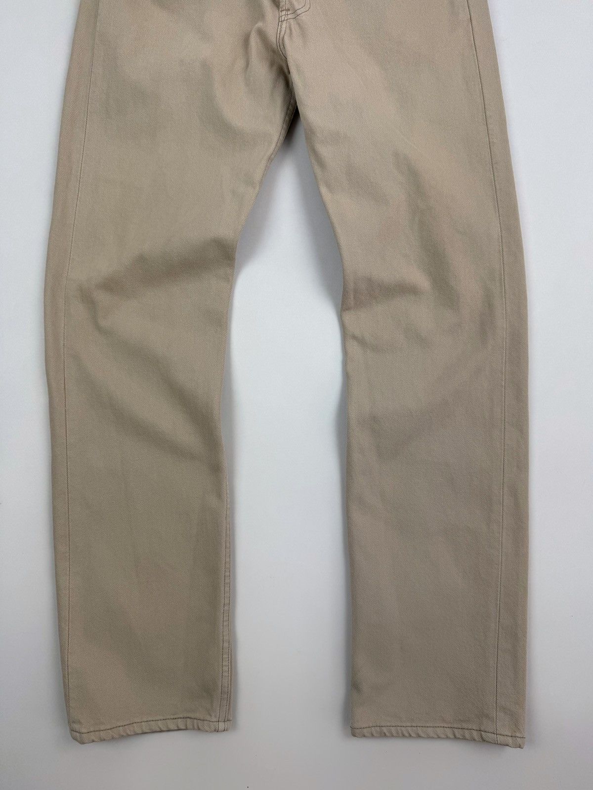 Levi's 1990’s Vintage Levi’s 501 Beige Jeans Made in USA Size US 31 - 2 Thumbnail