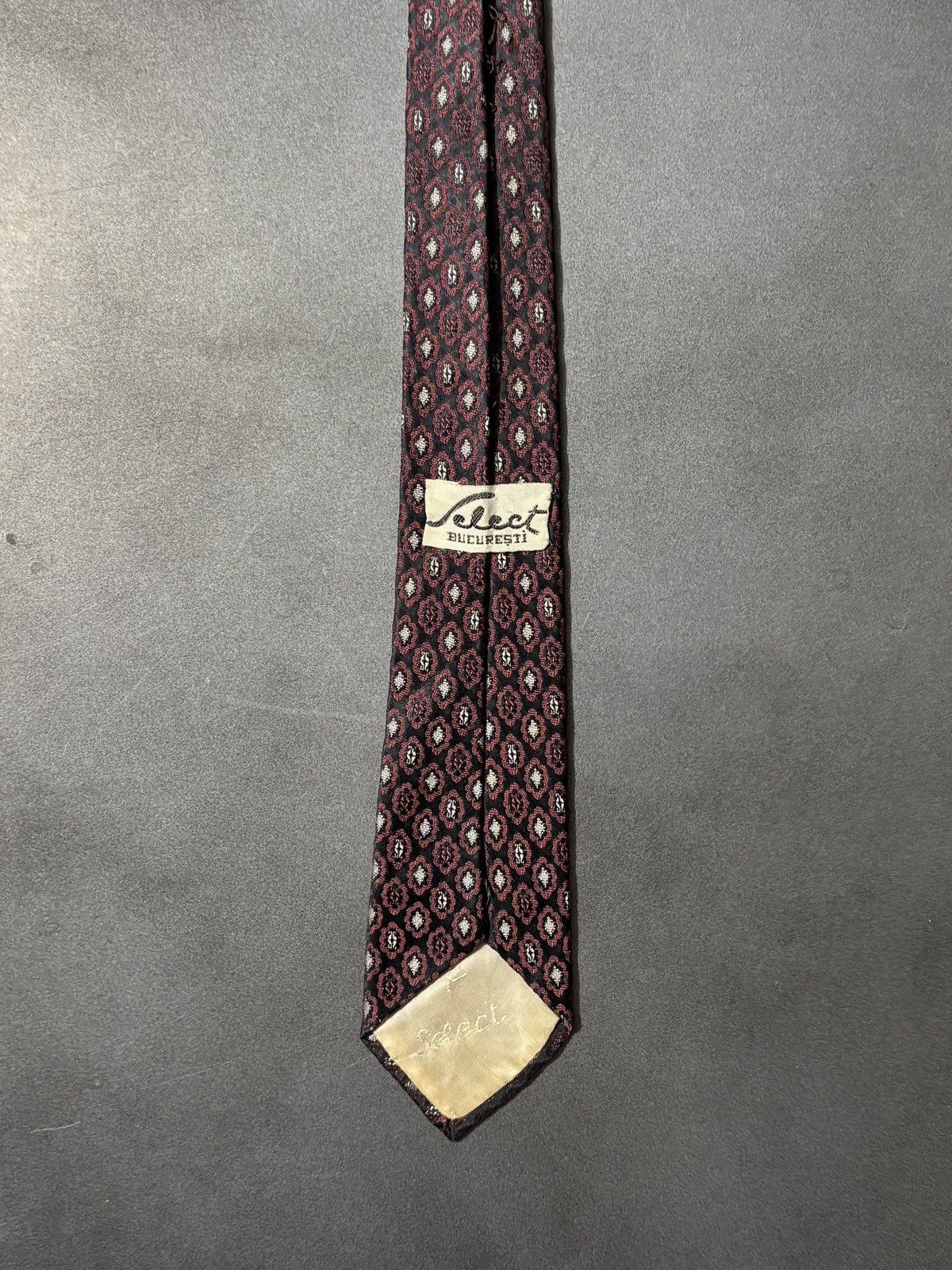 Vintage True Vintage Necktie Patterned Tie Select 1940s 1950s 1960s Size ONE SIZE - 7 Thumbnail