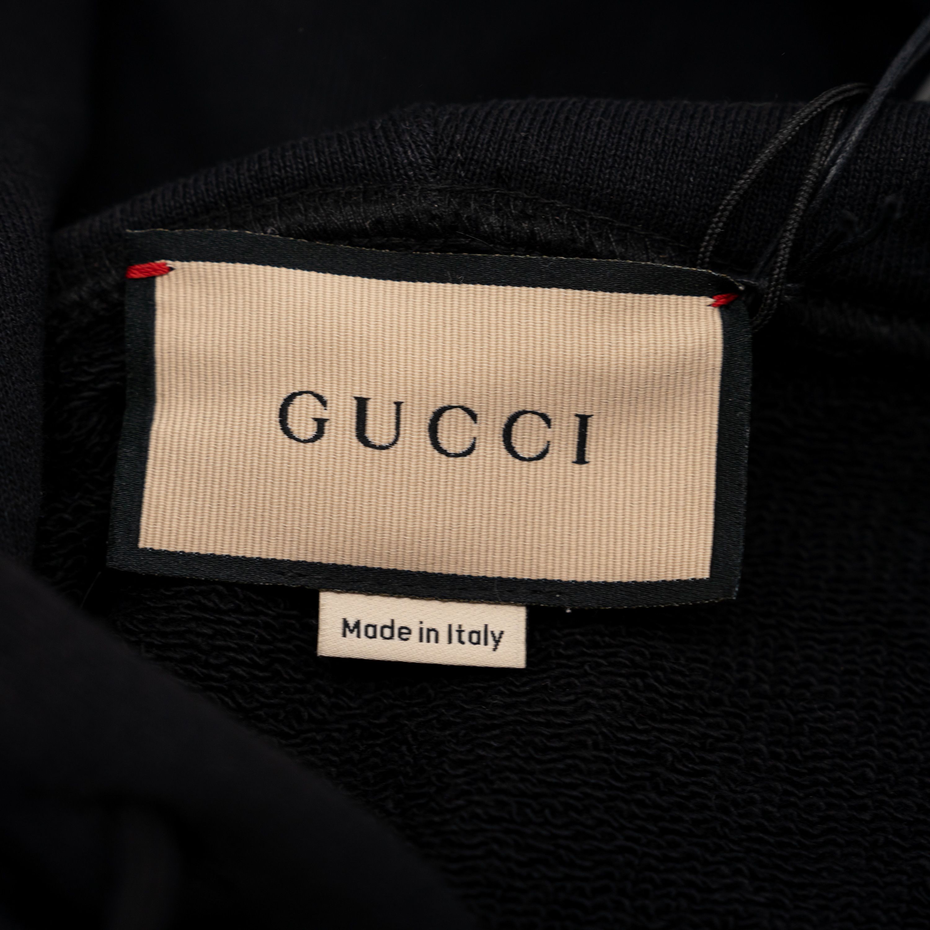 Gucci S Gucci Chain Print Hooded Sweatshirt Black Cotton Hoodie Size US S / EU 44-46 / 1 - 9 Thumbnail