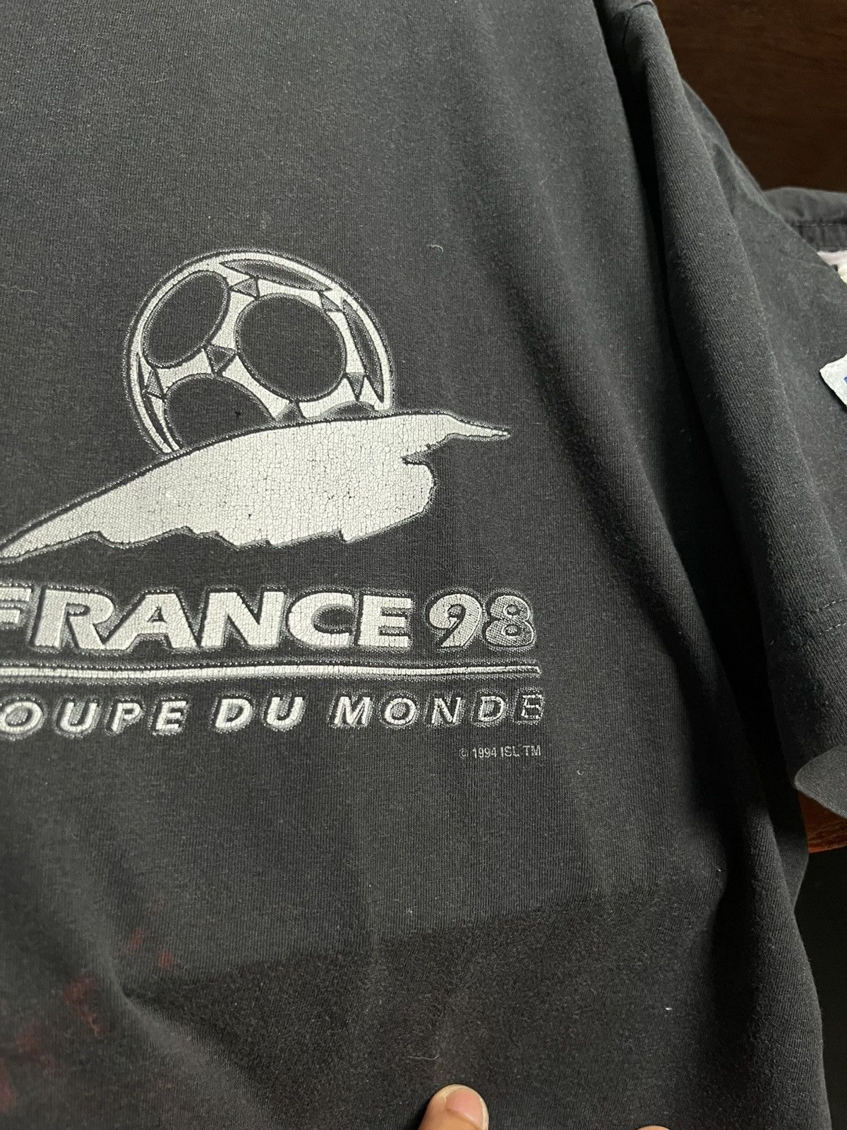 Adidas 1998 France World Cup Tee Size US S / EU 44-46 / 1 - 7 Thumbnail