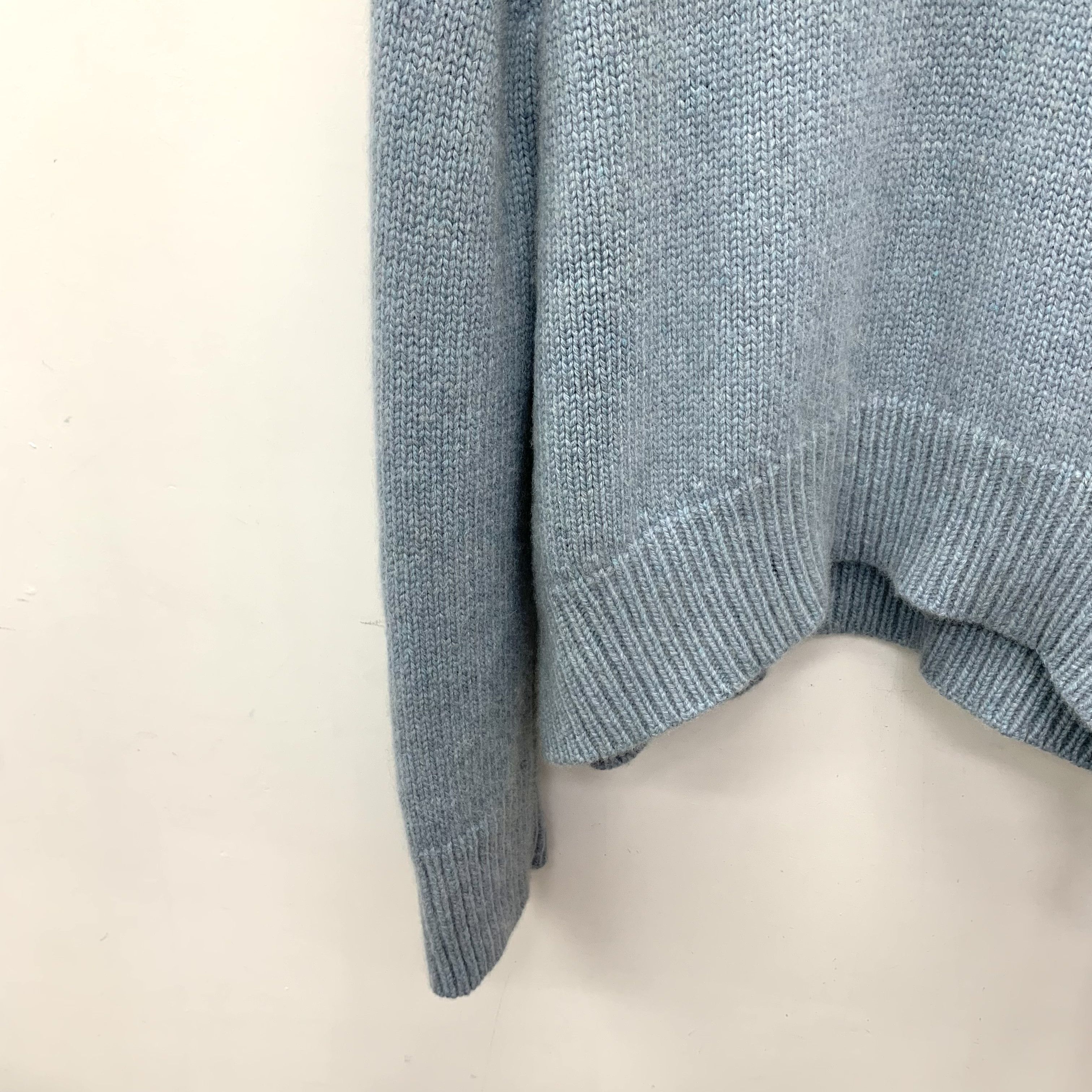 Celine Celine Cashmere Turtleneck Sweater Blue (XS) Size XS / US 0-2 / IT 36-38 - 4 Thumbnail
