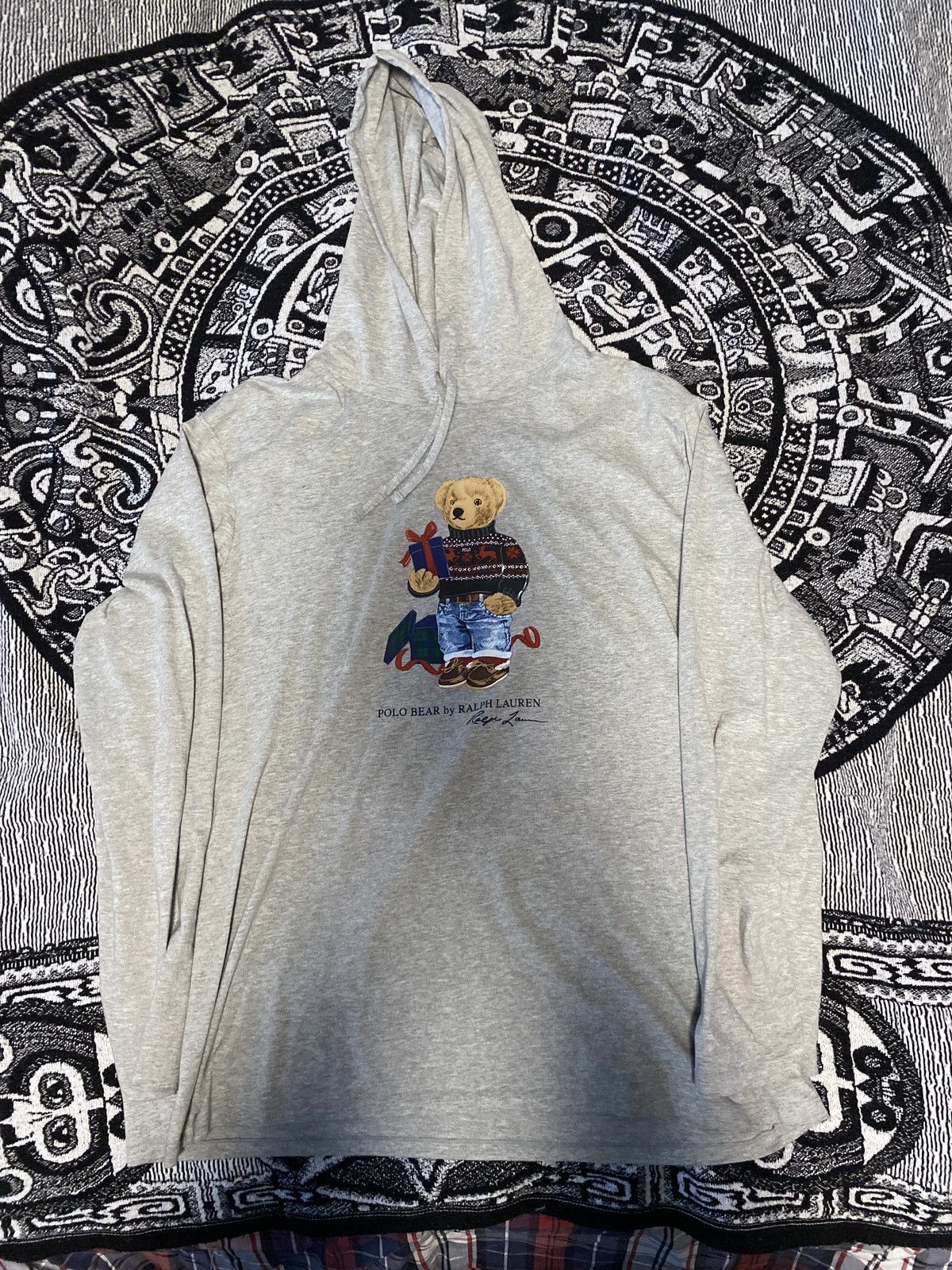 Polo Ralph Lauren Polo Bear Jersey Hooded T-Shirt Size US XXL / EU 58 / 5 - 1 Thumbnail