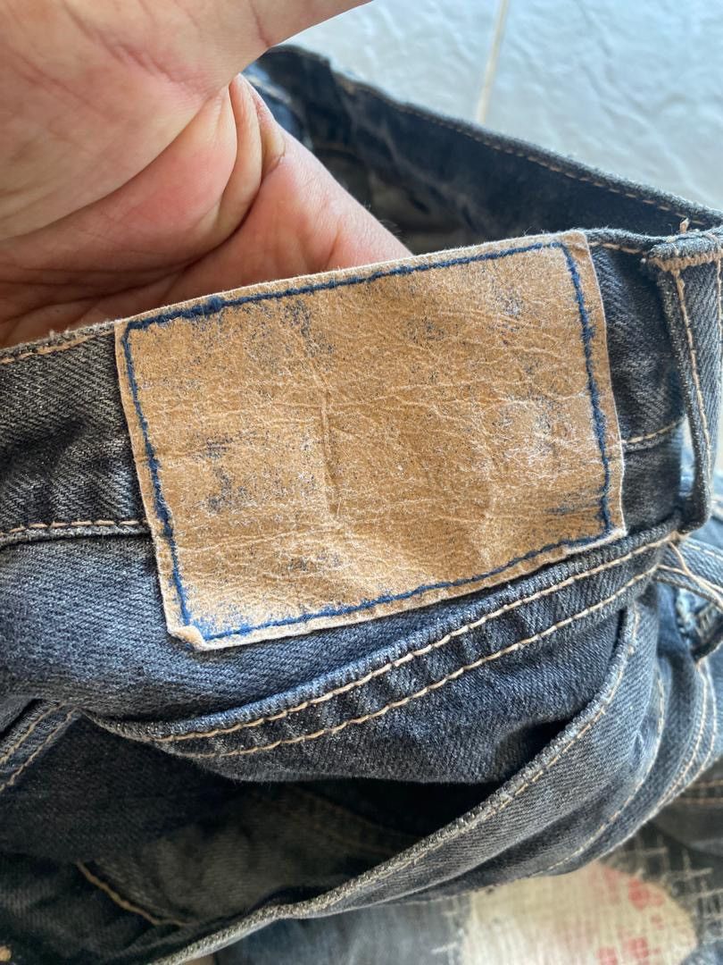 Issey Miyake × PPFM PPFM double waist distressed jeans Size US 30 / EU 46 - 10 Thumbnail