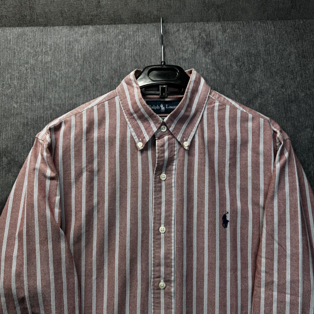 Polo Ralph Lauren Vintage Polo Ralph Lauren Shirt Long Sleeve Check Size M Size US M / EU 48-50 / 2 - 2 Thumbnail