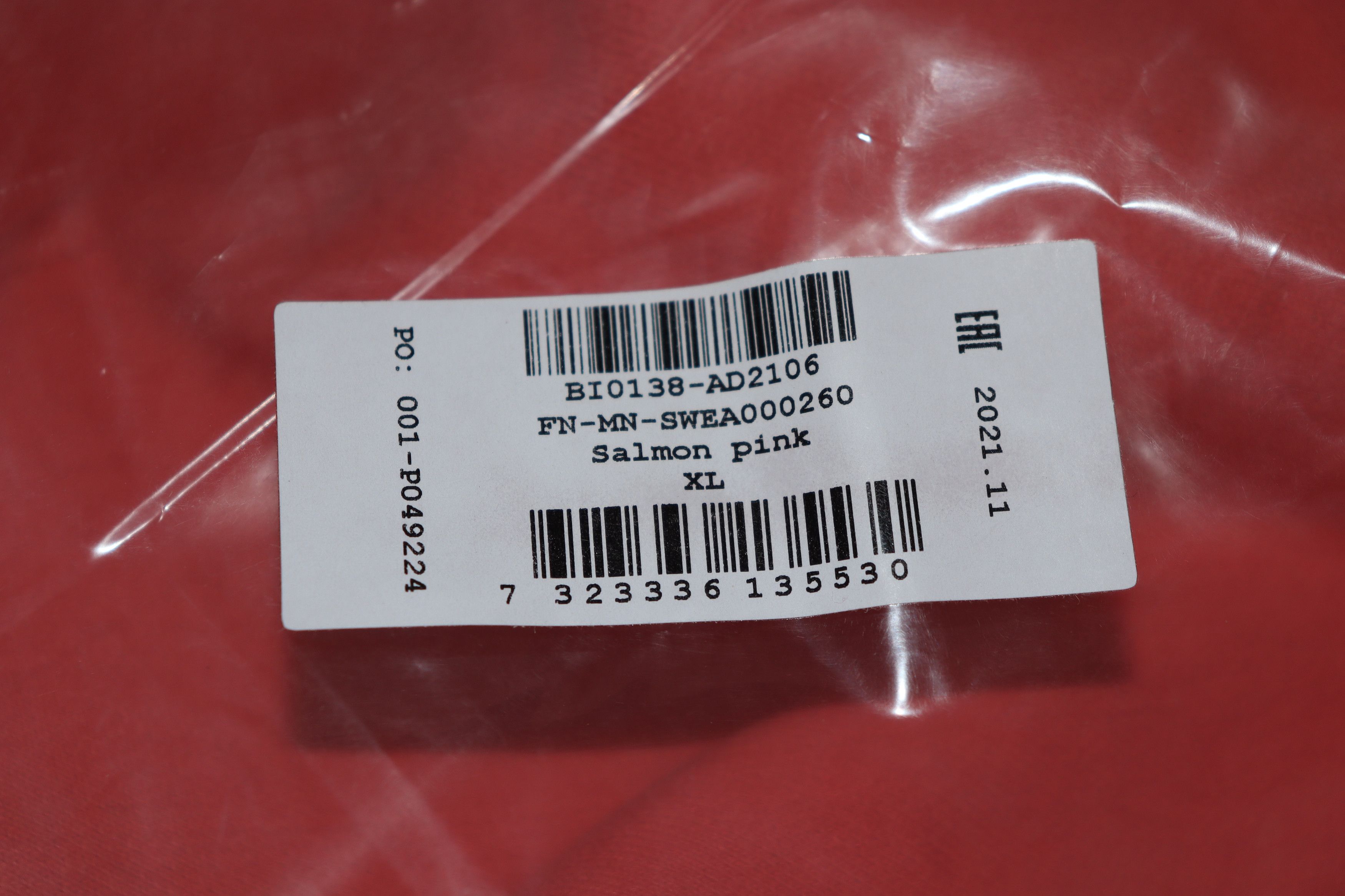 Acne Studios o1rshd1 FN-MN-SEA000260 Sweater in Salmon Pink Size US XL / EU 56 / 4 - 11 Thumbnail