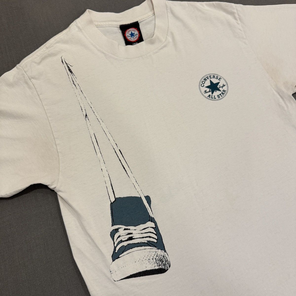 Converse RARE 1980’s CONVERSE ALL-STAR SHIRT Size US L / EU 52-54 / 3 - 2 Thumbnail
