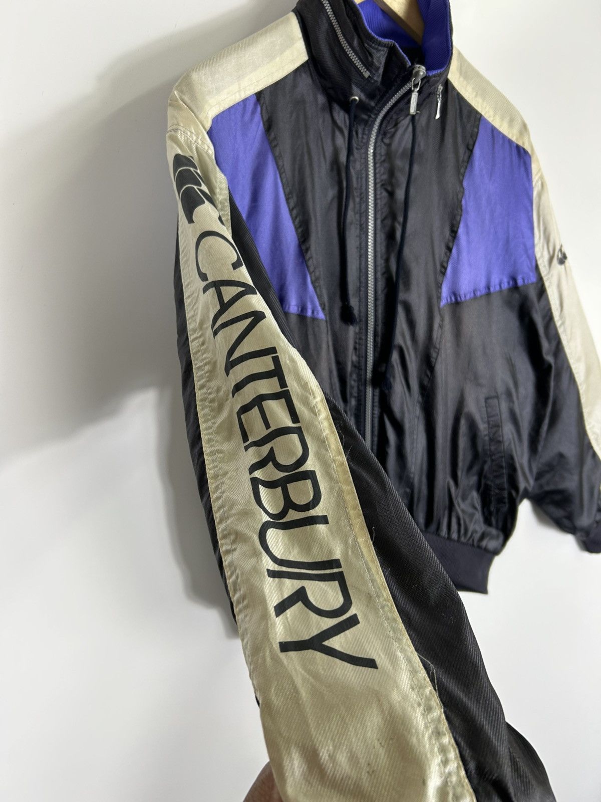 Canterbury of New Zealand × Vintage ⚡️Vintage Canterbury Zipper Bomber Jacket Size US L / EU 52-54 / 3 - 7 Thumbnail