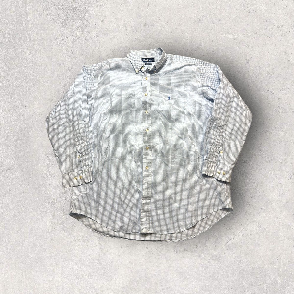 Ralph Lauren × Vintage Vintage Ralph Lauren Yarmouth shirt Size US XL / EU 56 / 4 - 1 Thumbnail