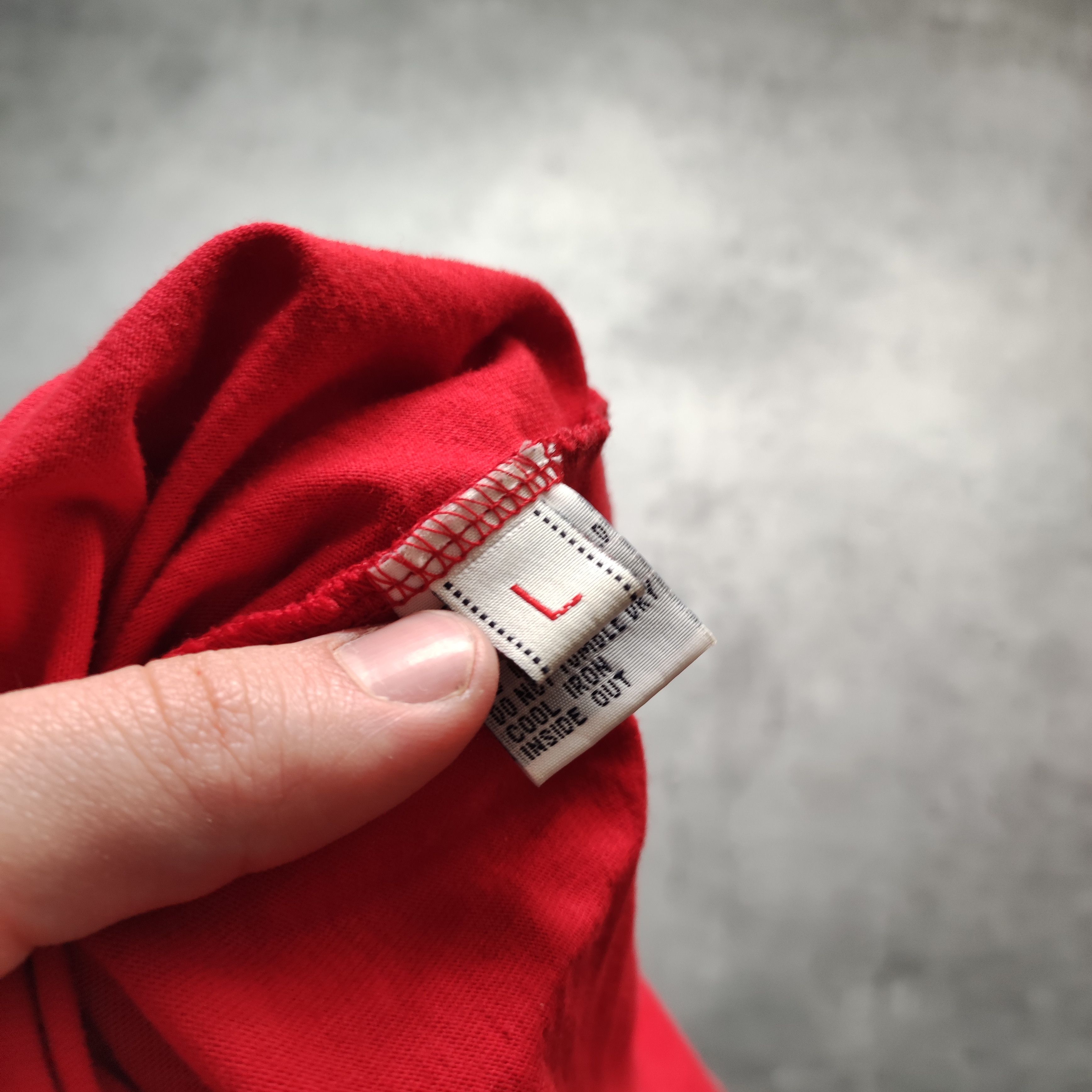 Evisu × Japanese Brand Evisu Japan Big Logo Red Sun Dried Denim Tee Size US L / EU 52-54 / 3 - 8 Thumbnail