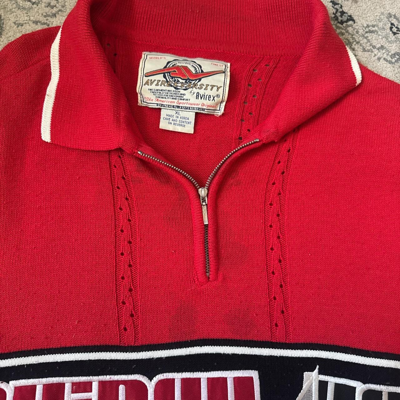 Avirex Avirex Varsity by Avirex Knit Polo Size US XL / EU 56 / 4 - 3 Thumbnail