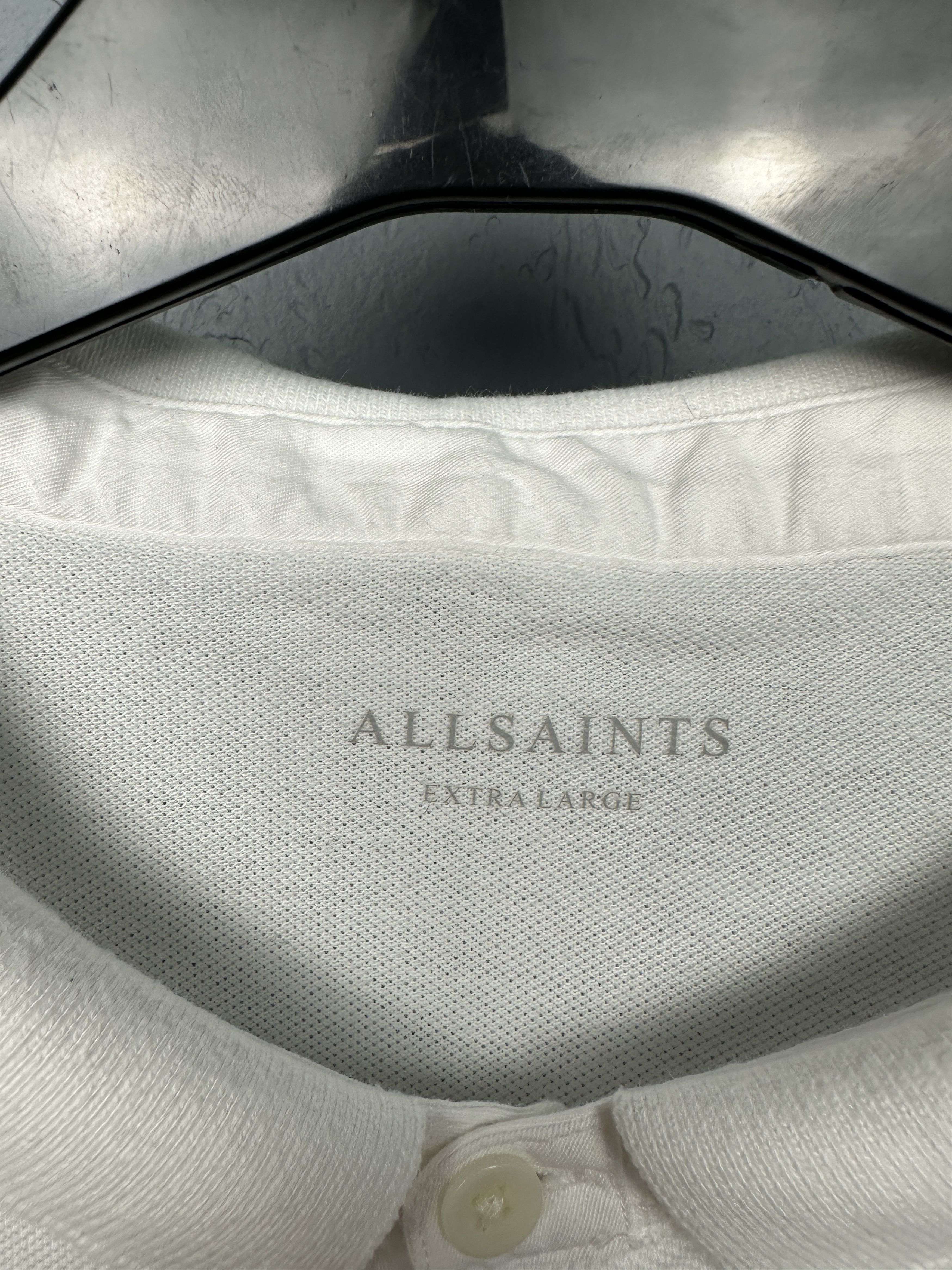 Allsaints Allsaints Form SS Mens Polo Shirt Size US XL / EU 56 / 4 - 5 Thumbnail