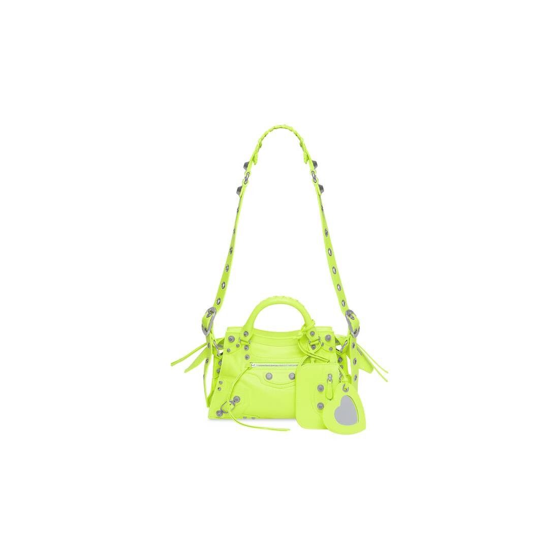 Balenciaga o1tr1nto0525 Size: OS / Neo Cagole XS Handbag in Green Size ONE SIZE - 1 Thumbnail