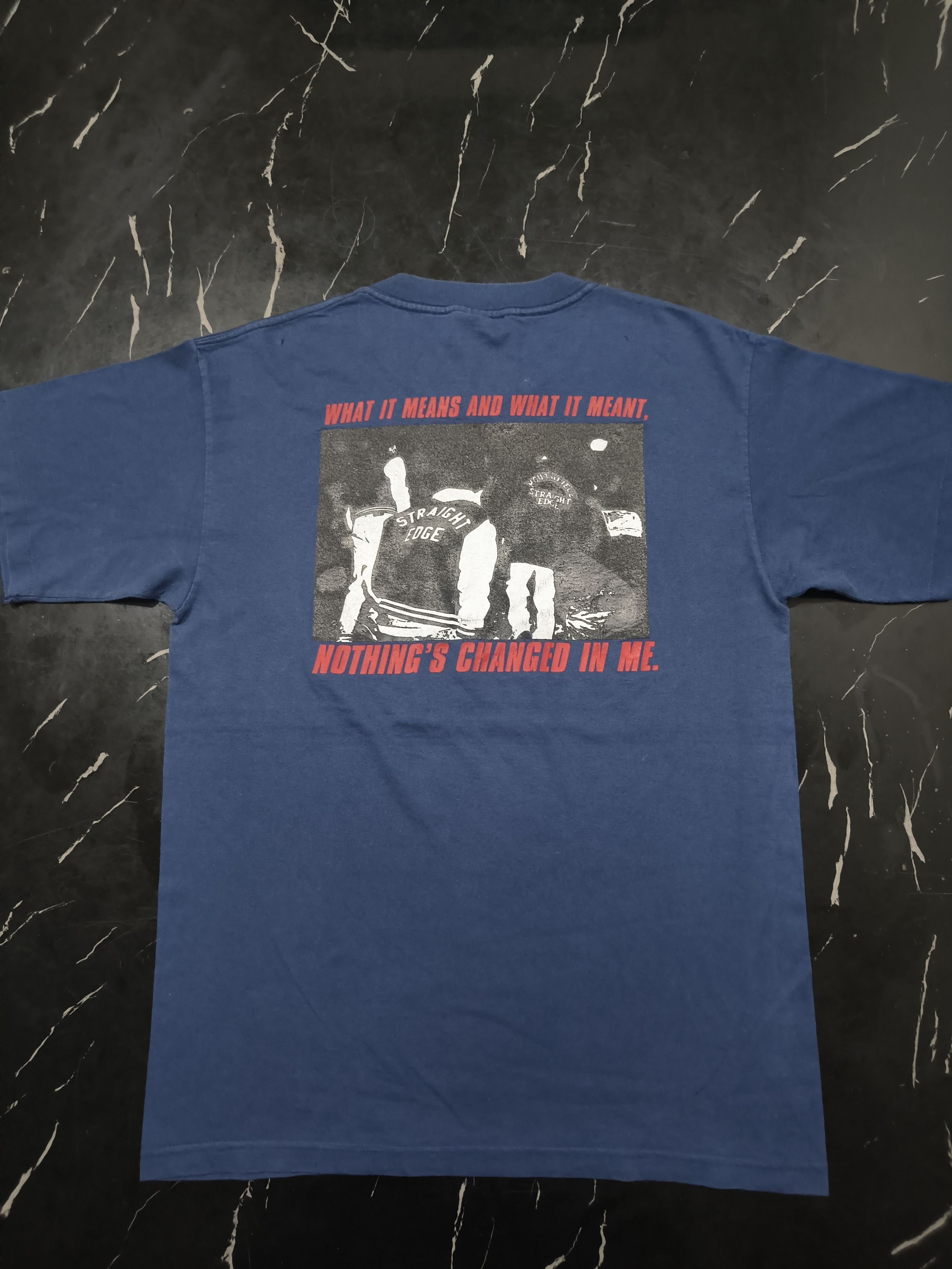 Band Tees Vintage 90s Mouthpiece (Navy) shirt Size US L / EU 52-54 / 3 - 5 Thumbnail