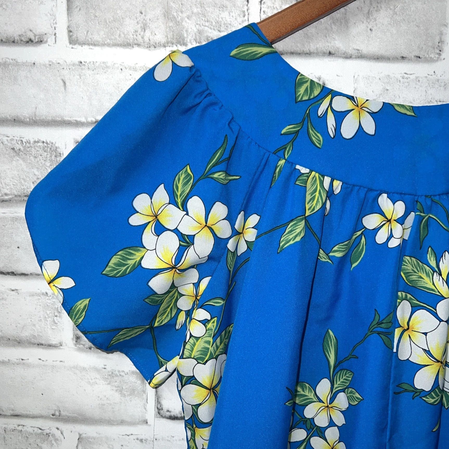 Hilo Hattie VTG Hilo Hatties Blue Hawaiian Dress Womens Size S Size S / US 4 / IT 40 - 5 Thumbnail