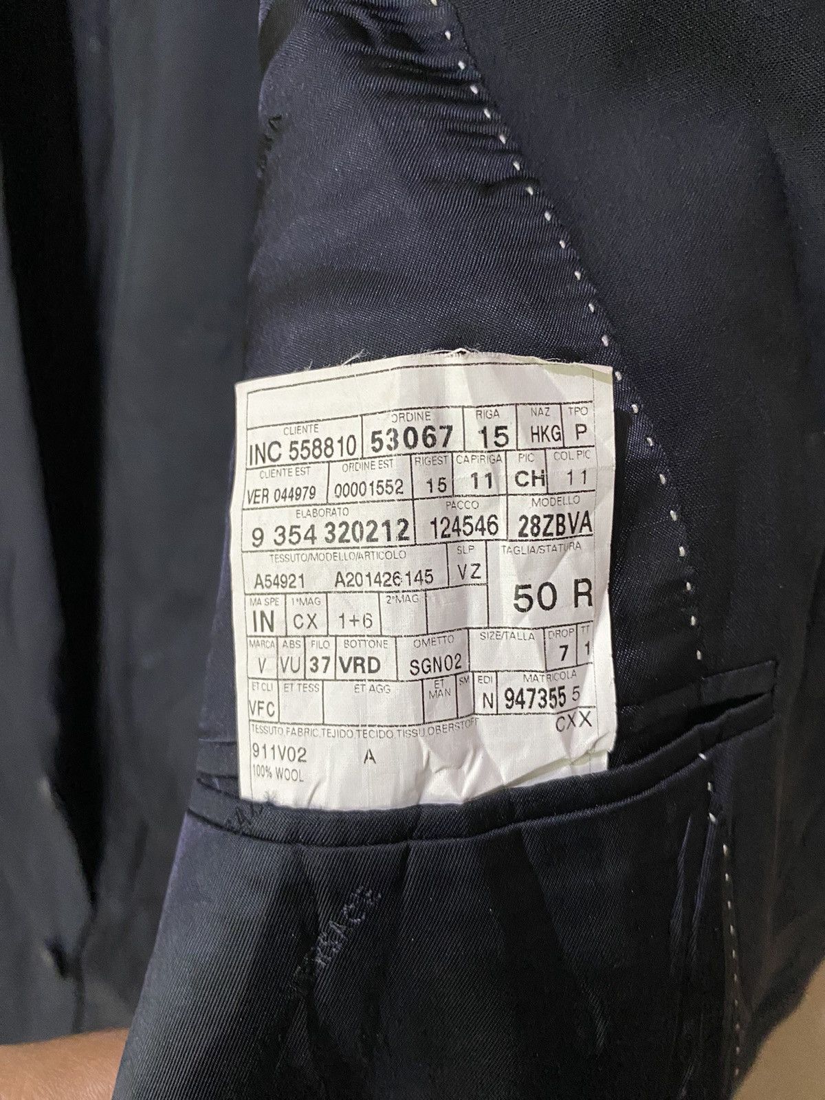 Versace Versace Blazer Made In Switzerland Size 50R - 8 Thumbnail