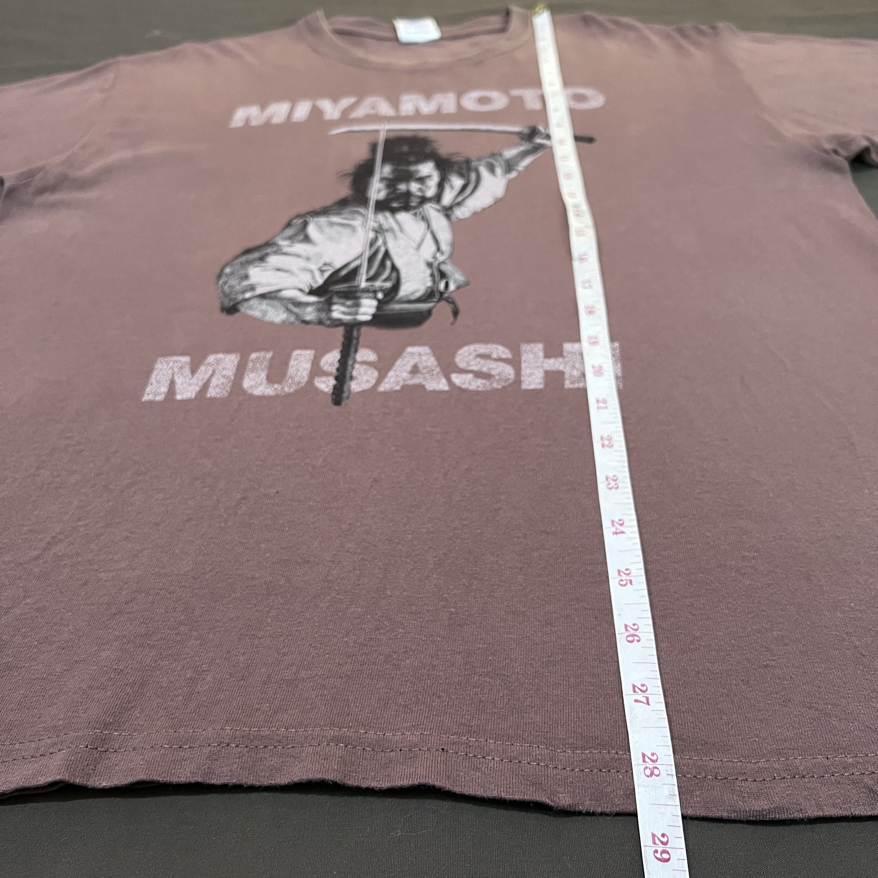 Cartoon Network × Japanese Brand × Vintage Vintage Y2K Miyamoto Musashi Bushido Vagabond Tee Faded Size US L / EU 52-54 / 3 - 9 Thumbnail